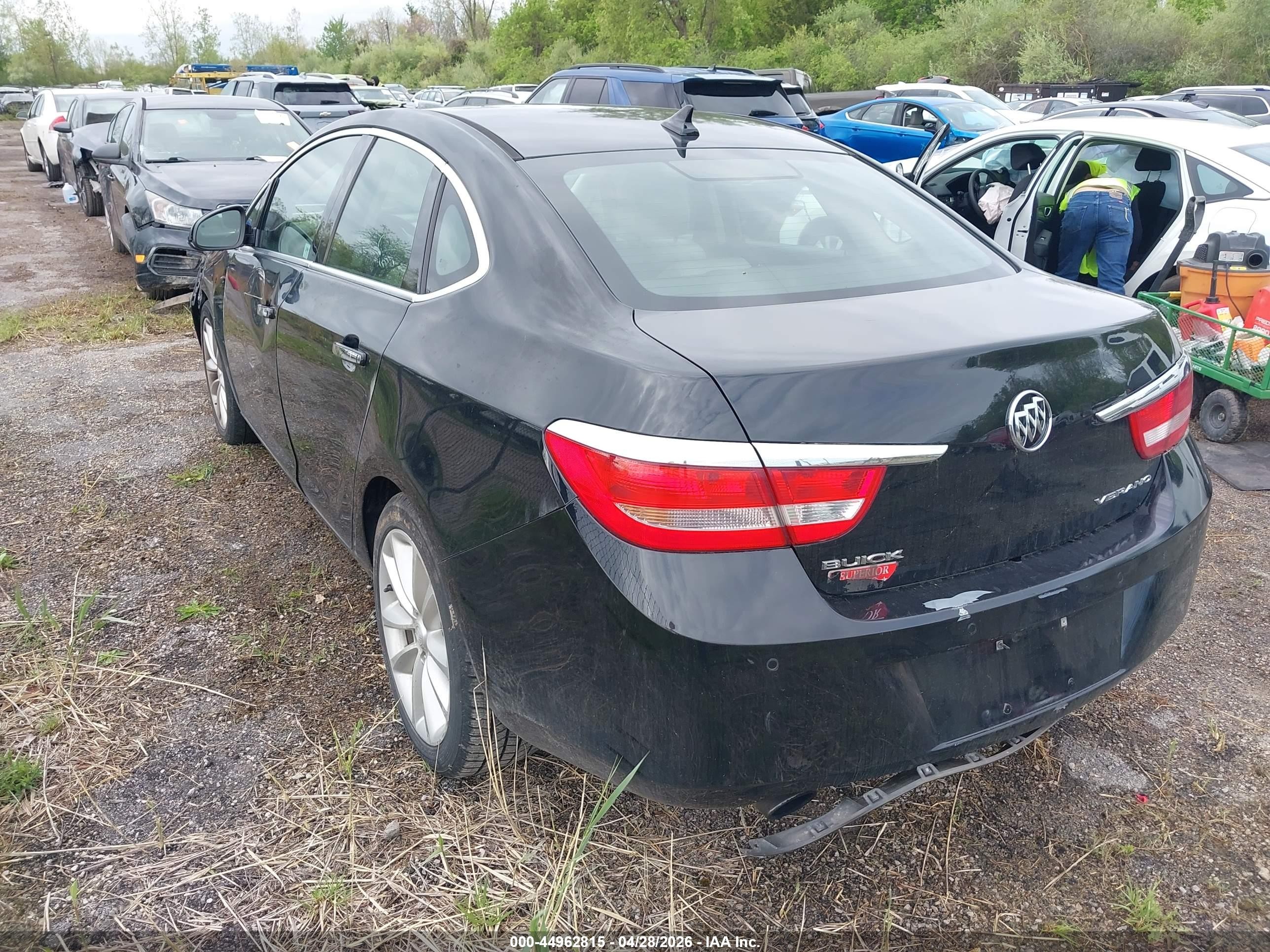 2012 Buick Verano Convenience Group Black vin: 1G4PR5SK6C4186538