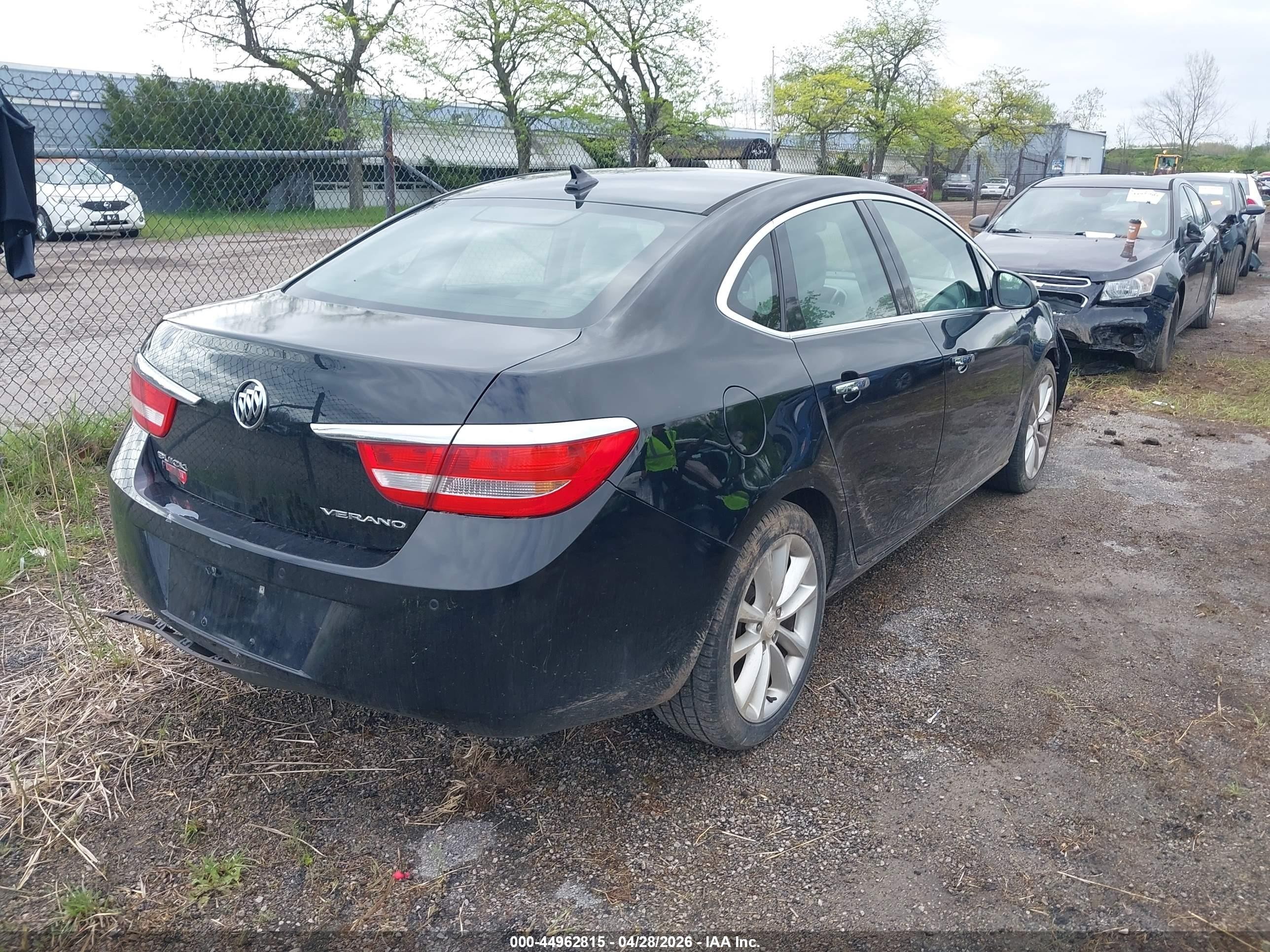 2012 Buick Verano Convenience Group Black vin: 1G4PR5SK6C4186538