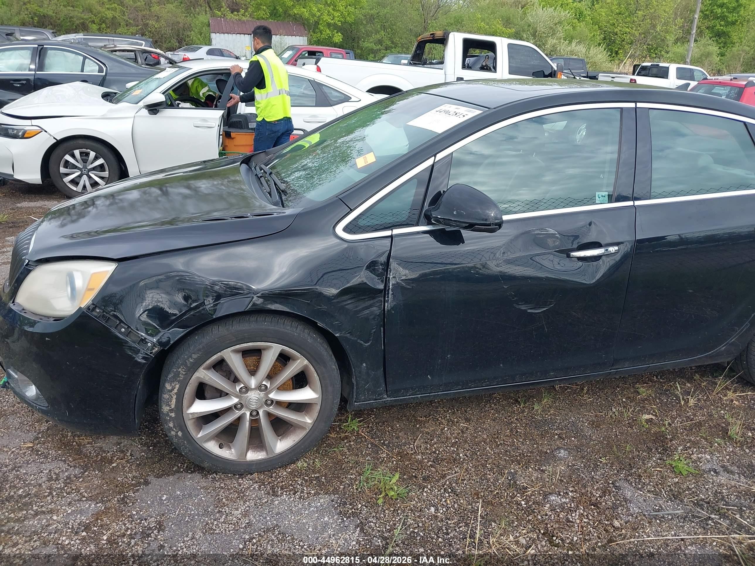 2012 Buick Verano Convenience Group Black vin: 1G4PR5SK6C4186538