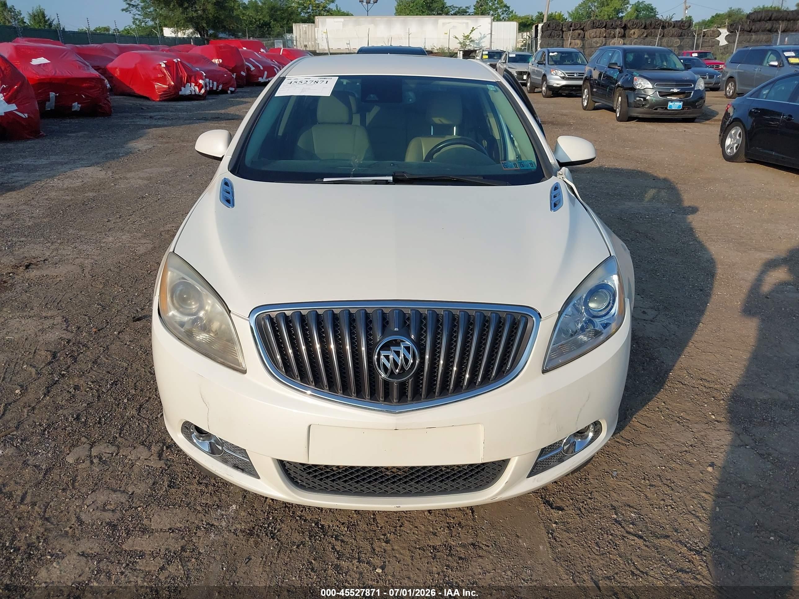 2014 Buick Verano Convenience Group White vin: 1G4PR5SK6E4117402