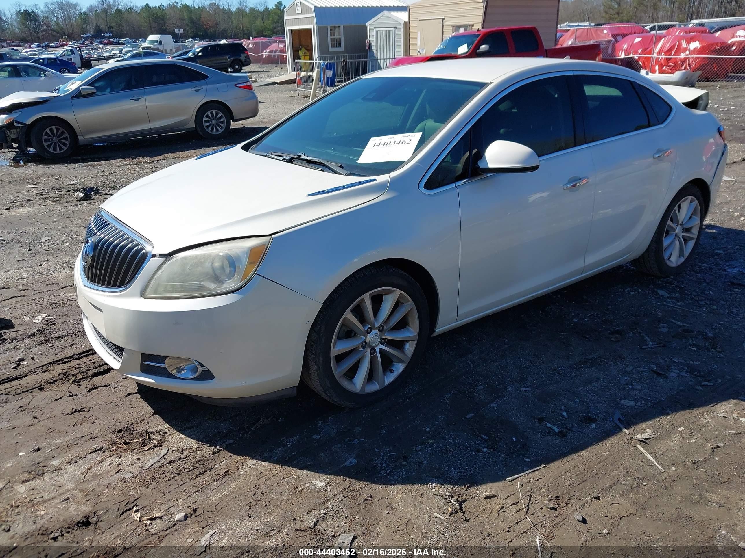 2014 Buick Verano Convenience Group White vin: 1G4PR5SK6E4118730