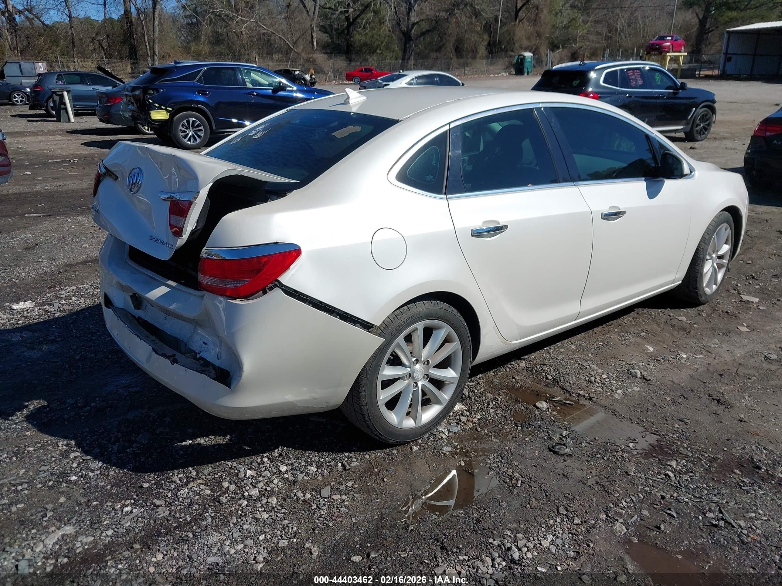2014 Buick Verano Convenience Group White vin: 1G4PR5SK6E4118730