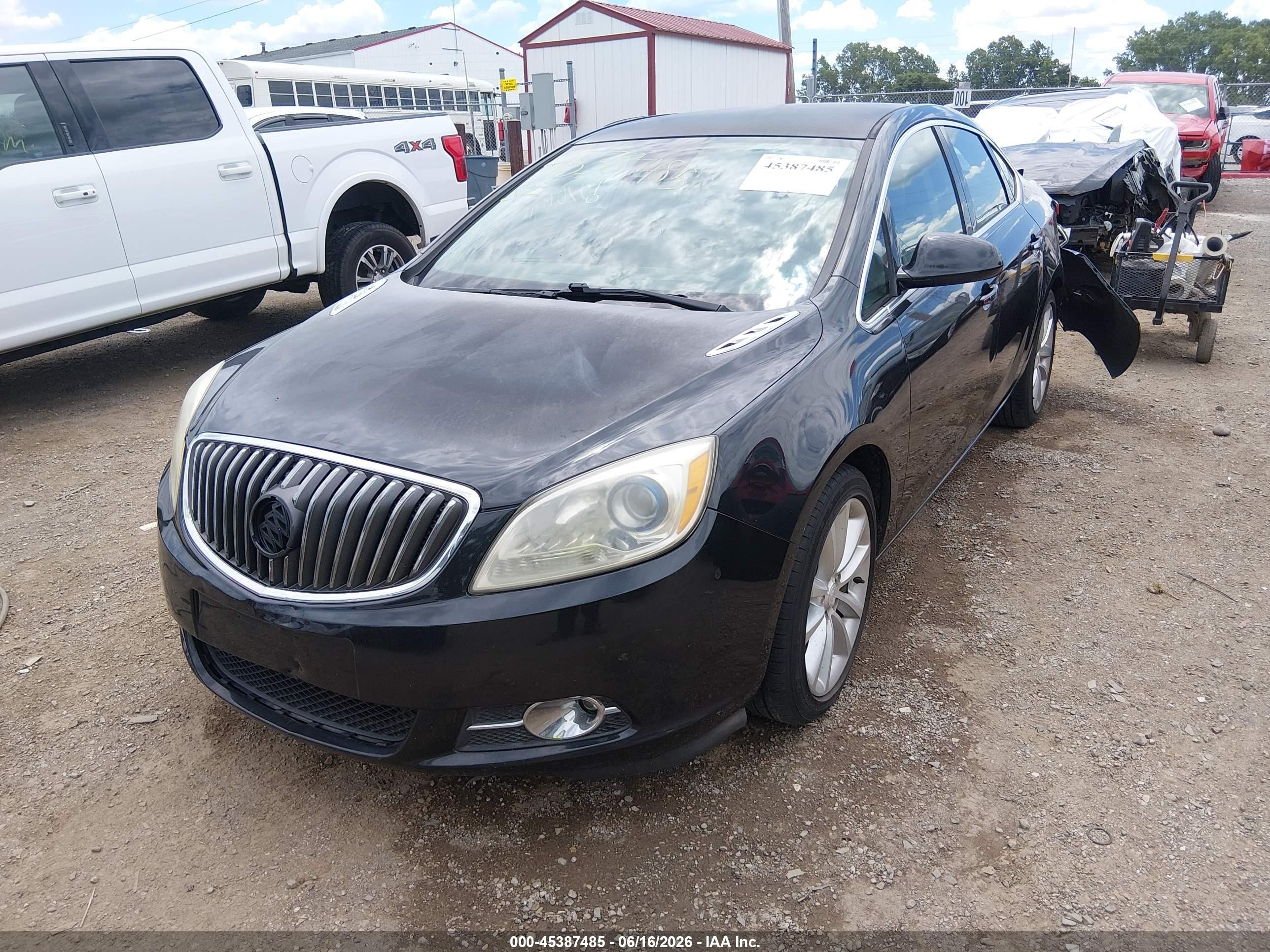 2014 Buick Verano Convenience Group Black vin: 1G4PR5SK6E4169189