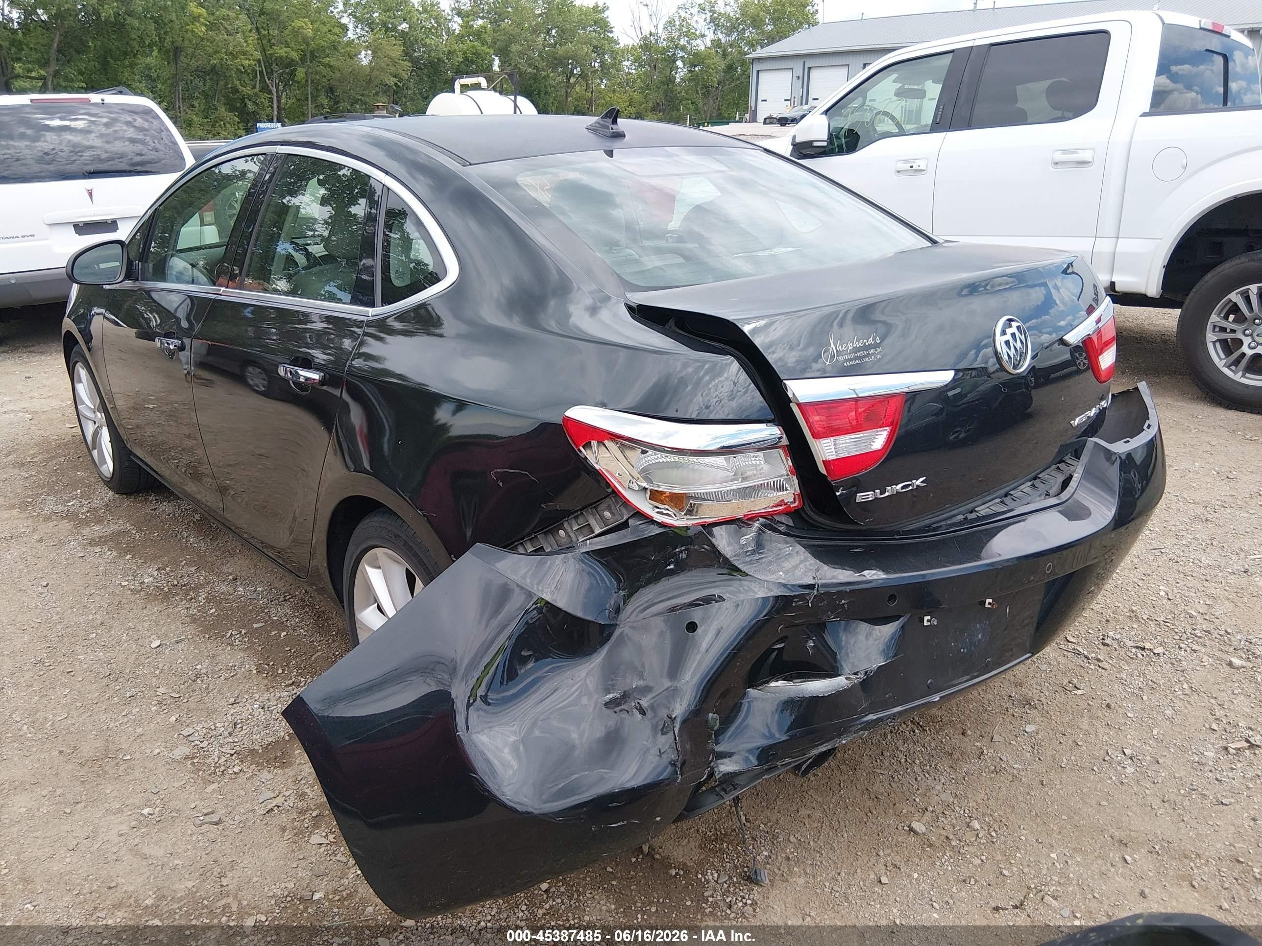 2014 Buick Verano Convenience Group Black vin: 1G4PR5SK6E4169189