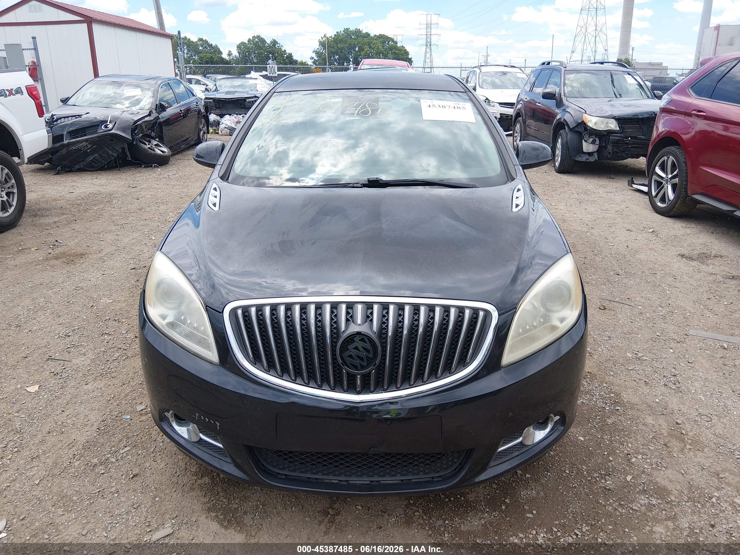 2014 Buick Verano Convenience Group Black vin: 1G4PR5SK6E4169189