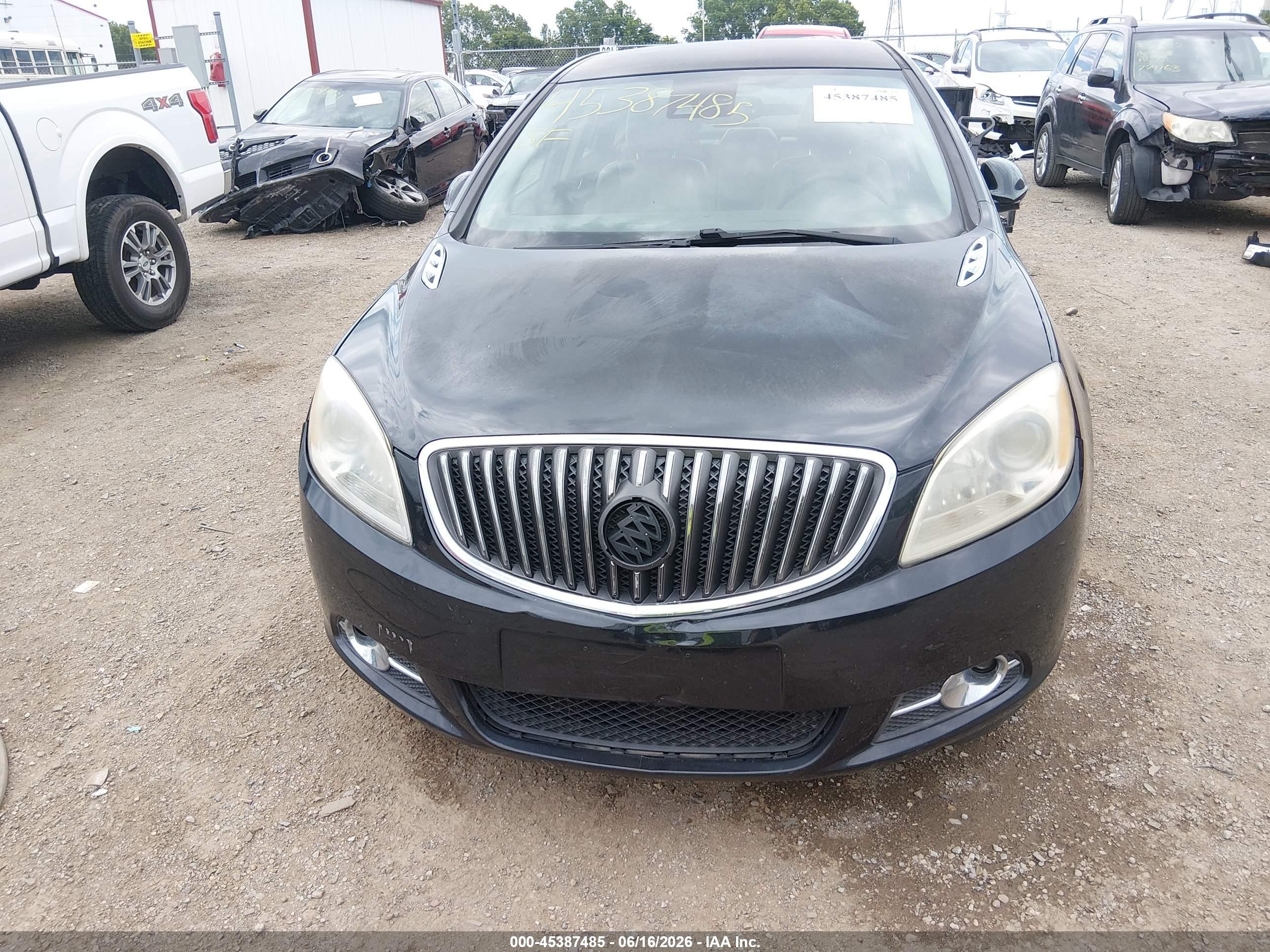 2014 Buick Verano Convenience Group Black vin: 1G4PR5SK6E4169189