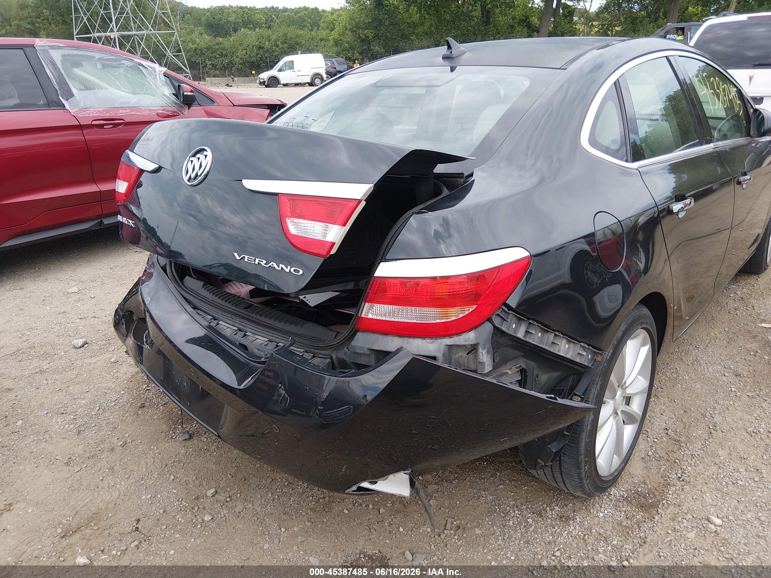 2014 Buick Verano Convenience Group Black vin: 1G4PR5SK6E4169189
