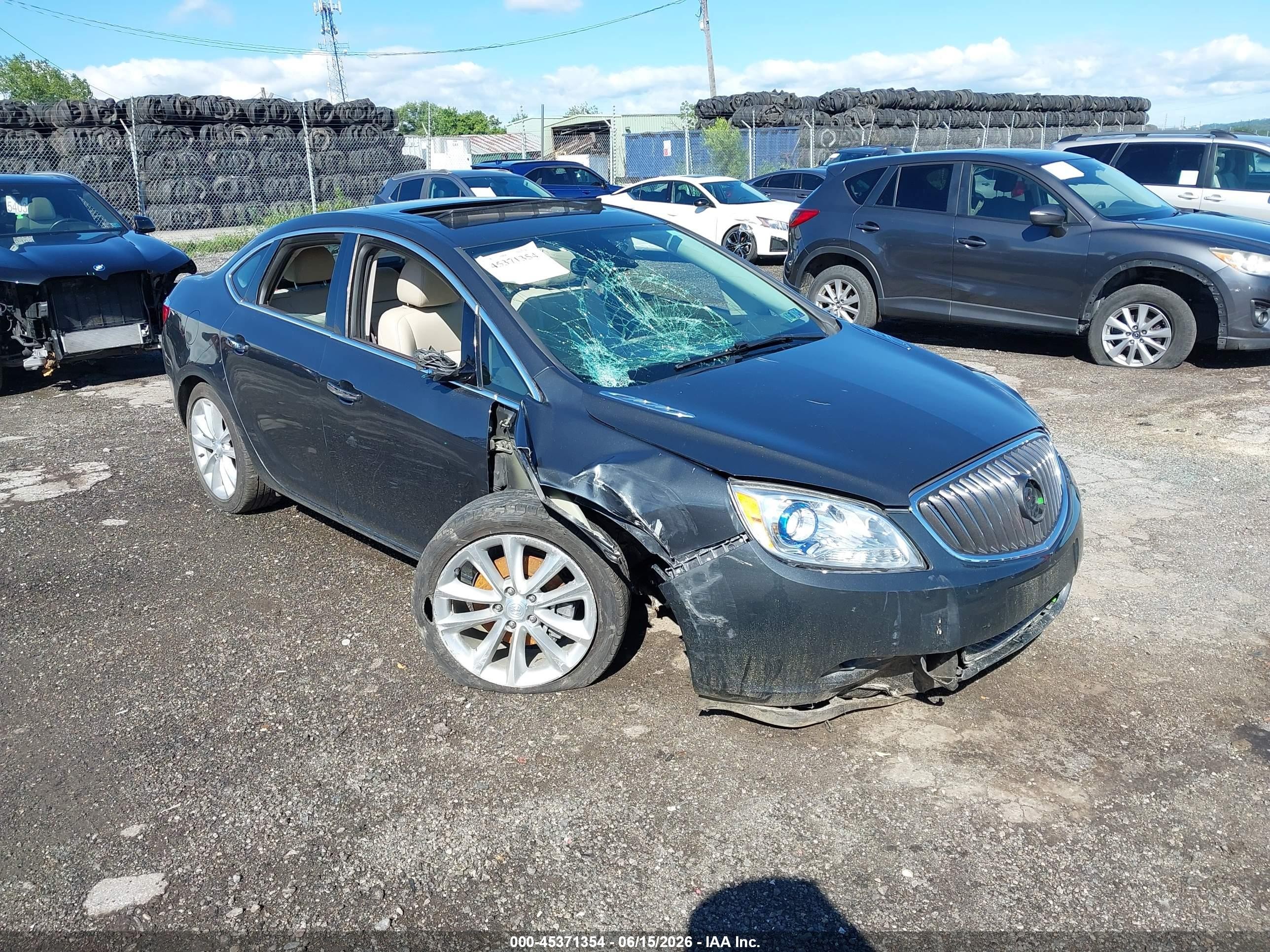 2014 Buick Verano Convenience Group Gray vin: 1G4PR5SK6E4231920