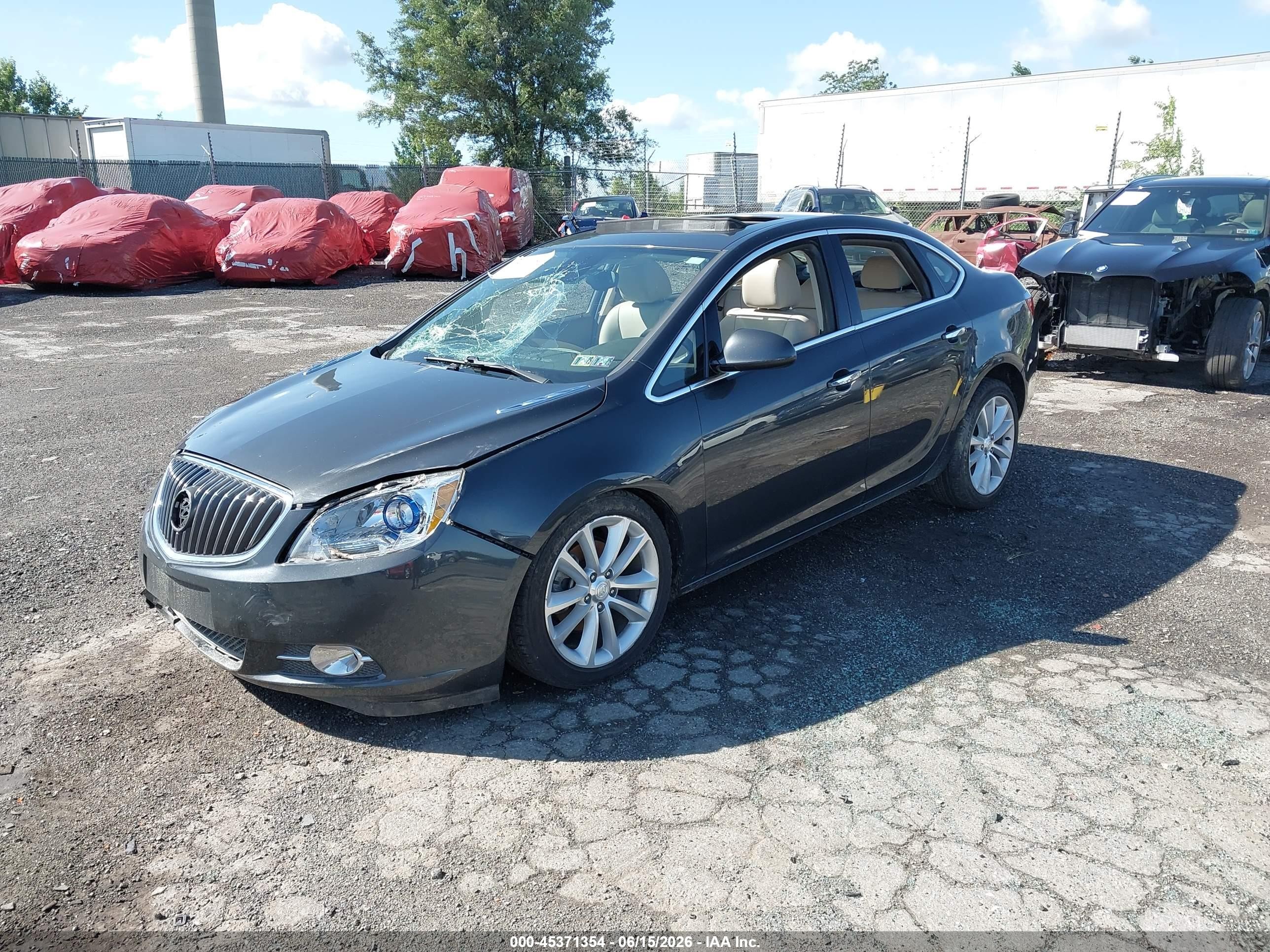 2014 Buick Verano Convenience Group Gray vin: 1G4PR5SK6E4231920