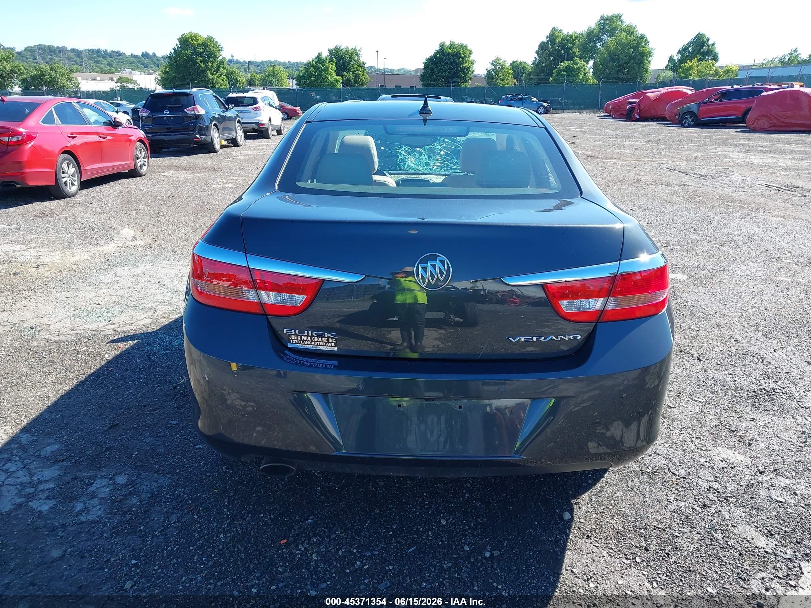 2014 Buick Verano Convenience Group Gray vin: 1G4PR5SK6E4231920