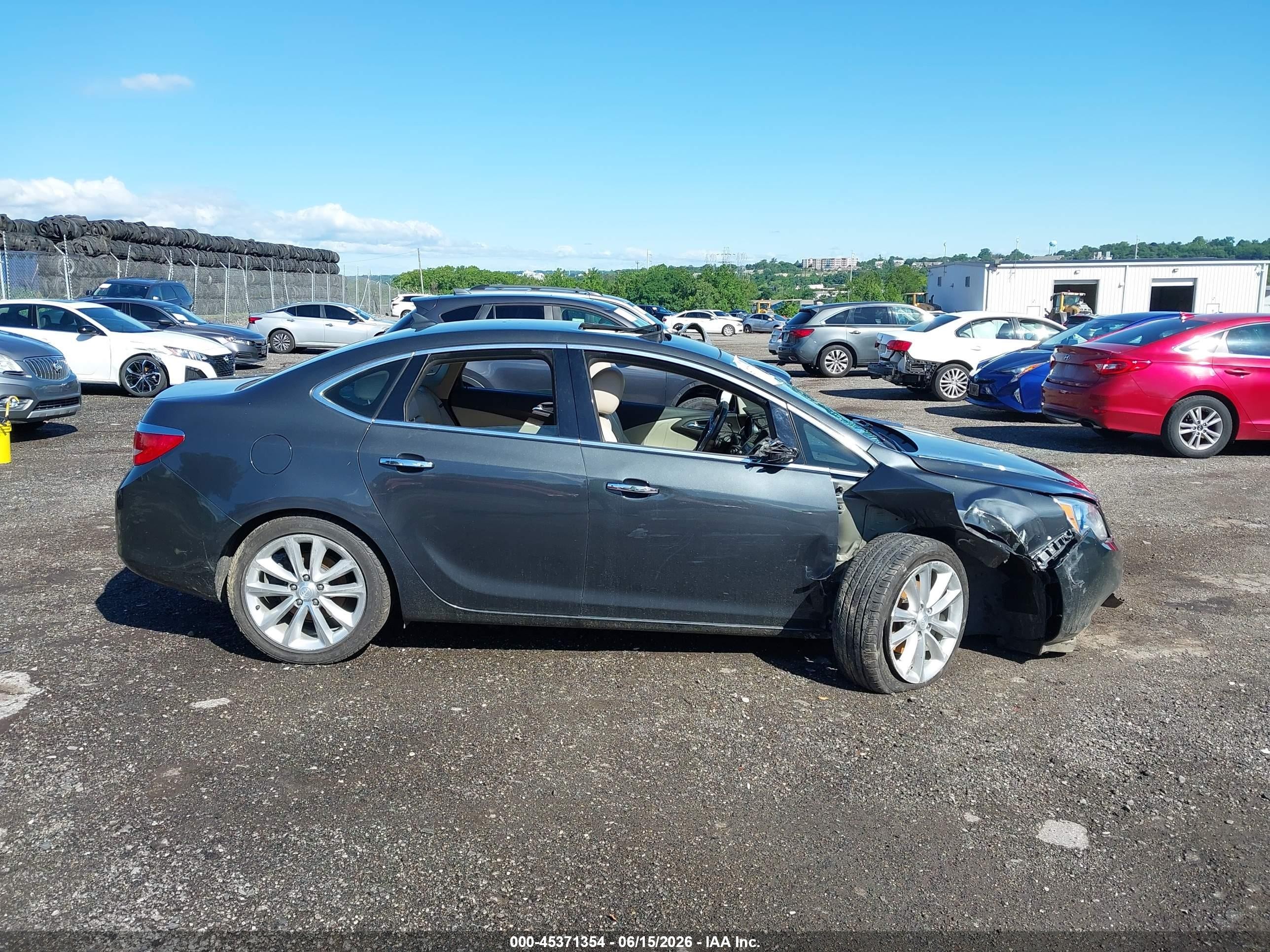 2014 Buick Verano Convenience Group Gray vin: 1G4PR5SK6E4231920