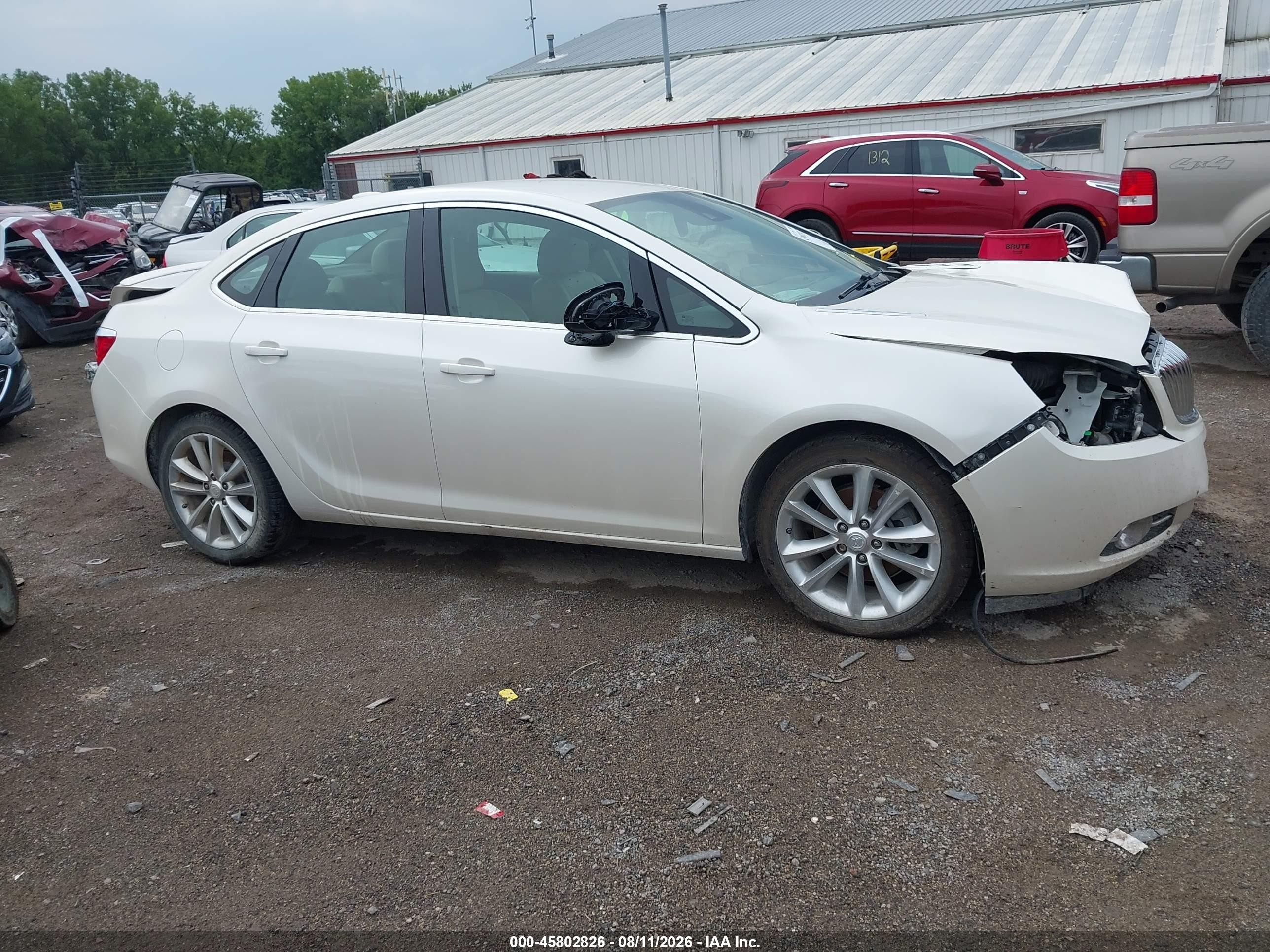 2015 Buick Verano Convenience Group Белый vin: 1G4PR5SK6F4162485