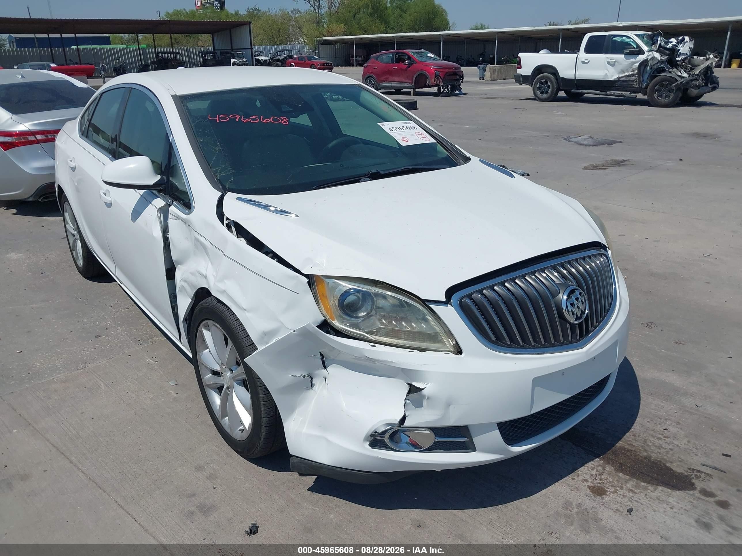 2015 Buick Verano Convenience Group White vin: 1G4PR5SK6F4177746