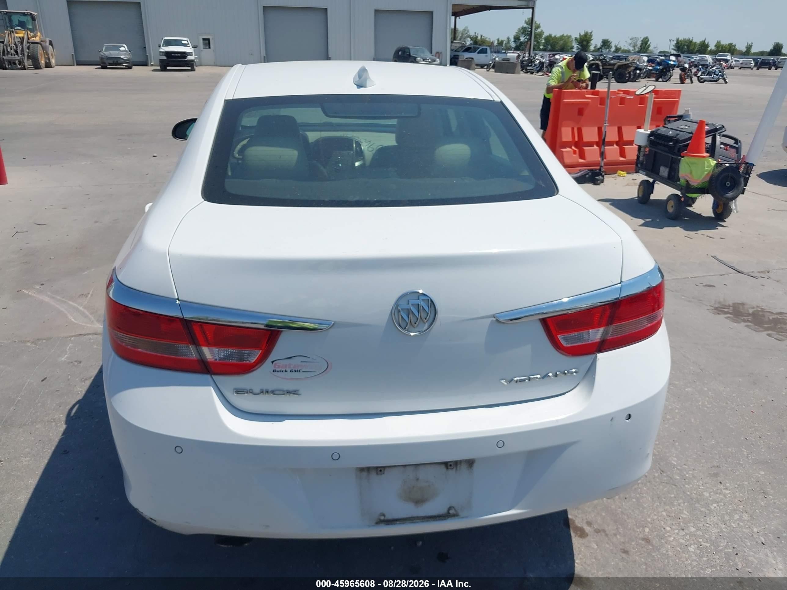 2015 Buick Verano Convenience Group White vin: 1G4PR5SK6F4177746