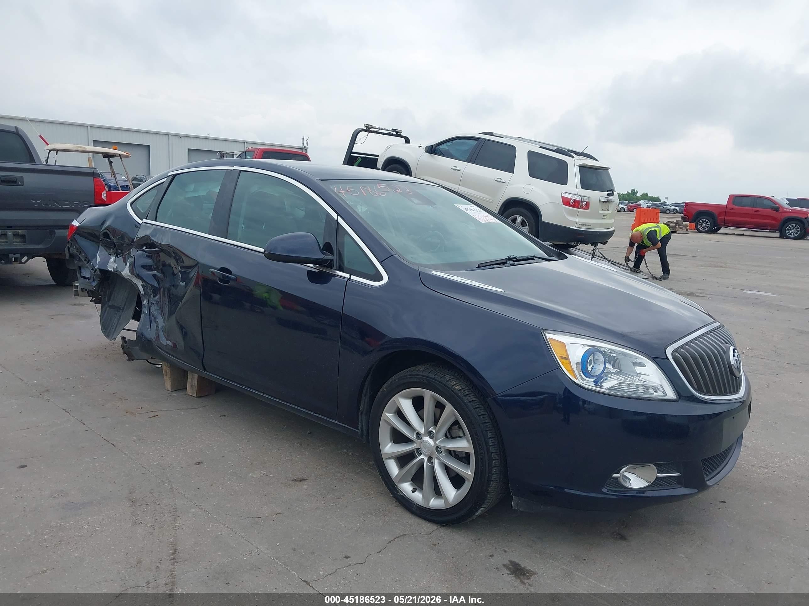 2015 Buick Verano Convenience Group Dark Blue vin: 1G4PR5SK6F4216822