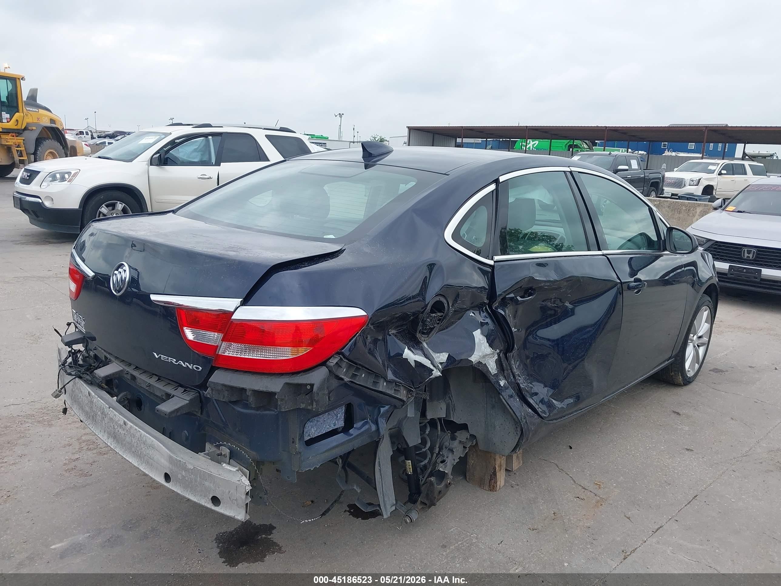 2015 Buick Verano Convenience Group Dark Blue vin: 1G4PR5SK6F4216822