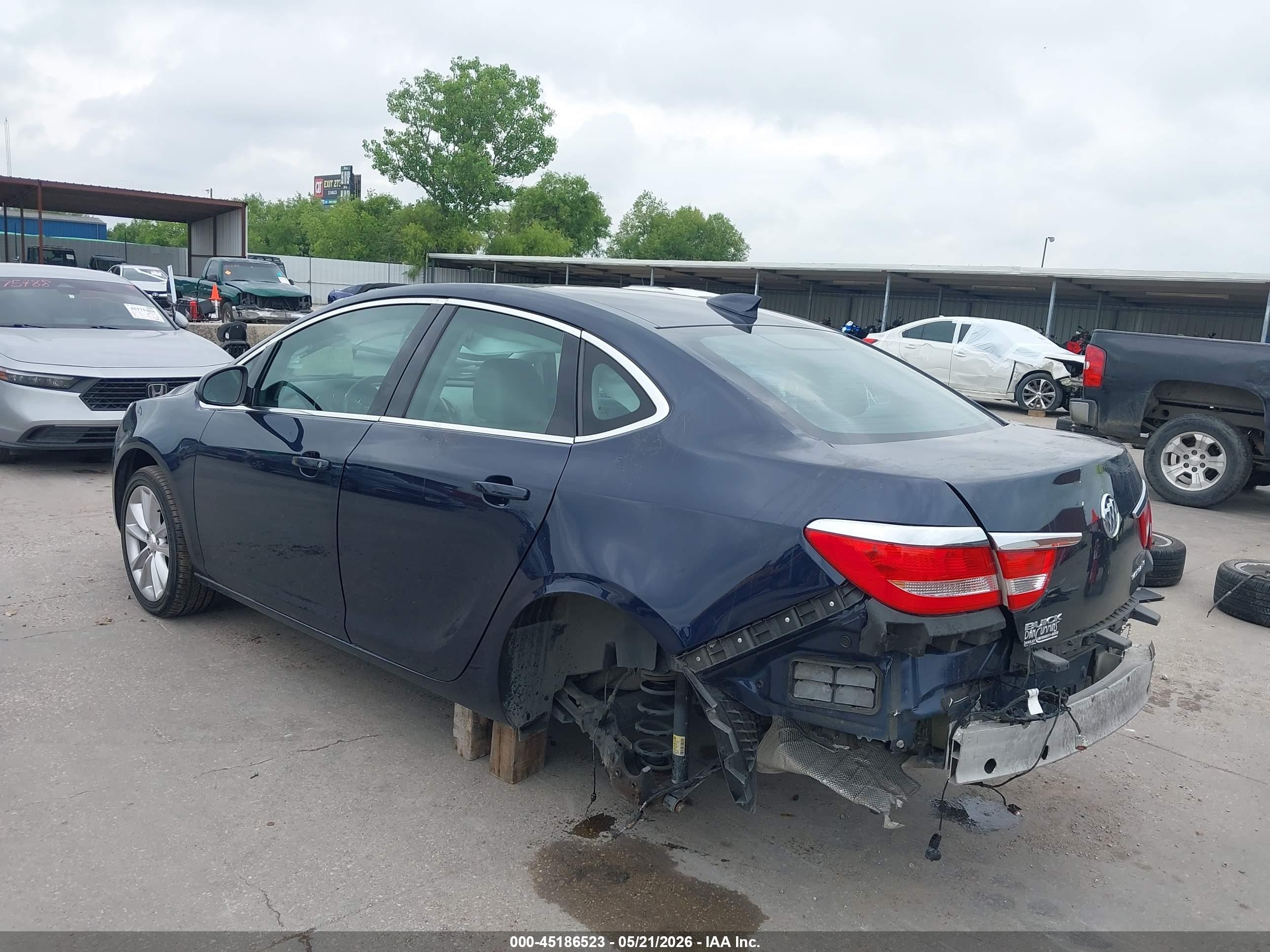 2015 Buick Verano Convenience Group Dark Blue vin: 1G4PR5SK6F4216822