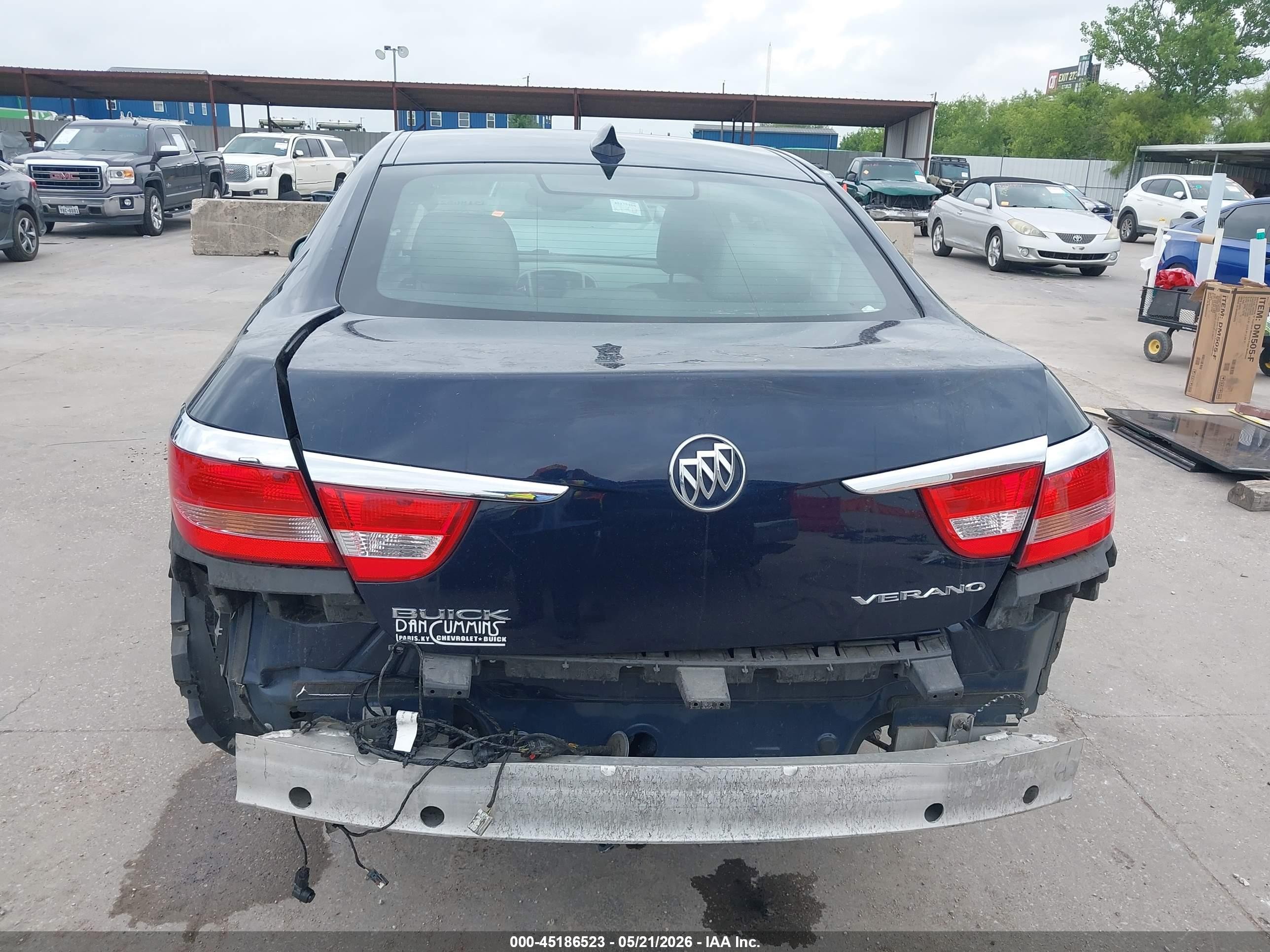 2015 Buick Verano Convenience Group Dark Blue vin: 1G4PR5SK6F4216822