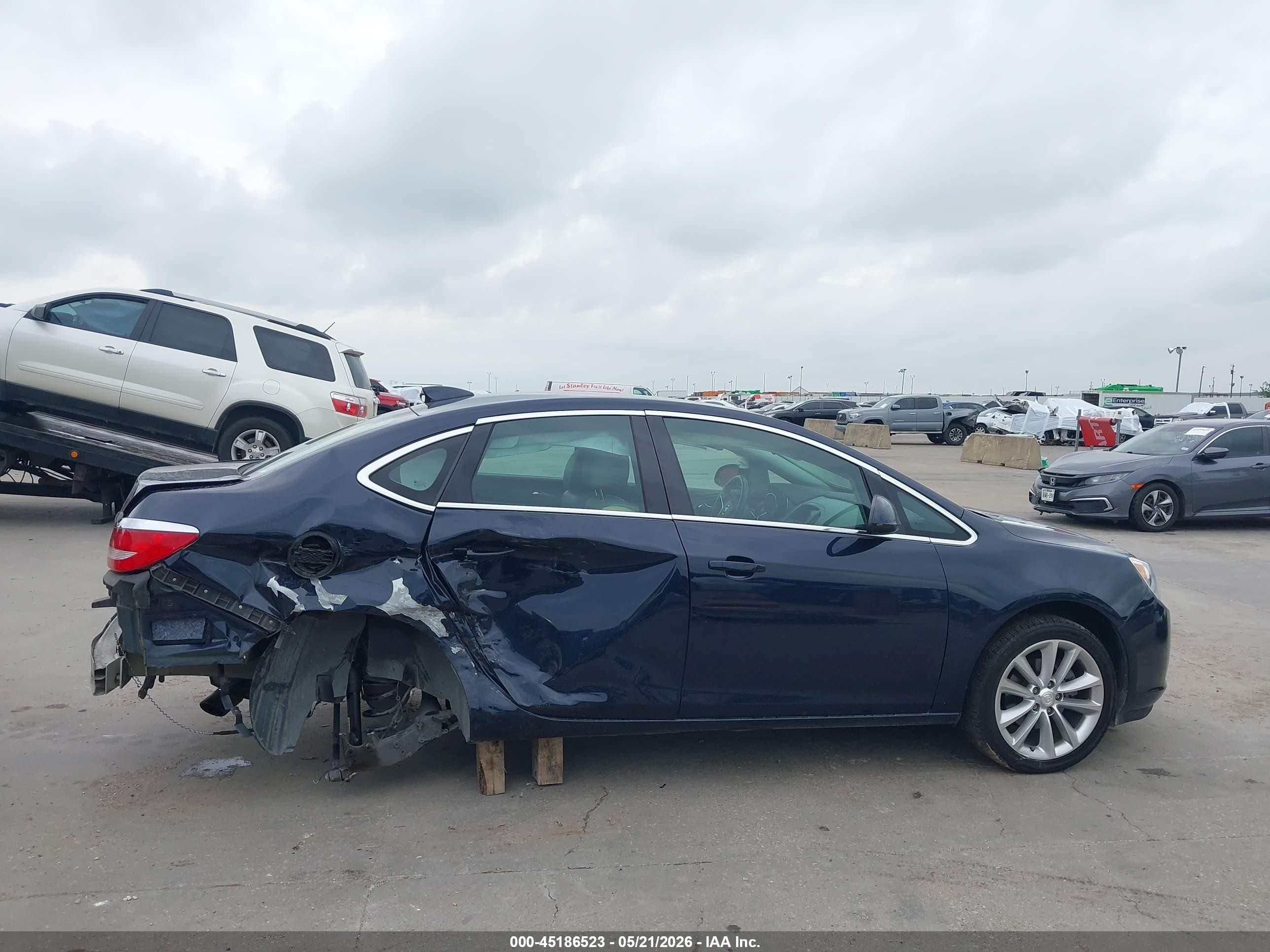 2015 Buick Verano Convenience Group Dark Blue vin: 1G4PR5SK6F4216822