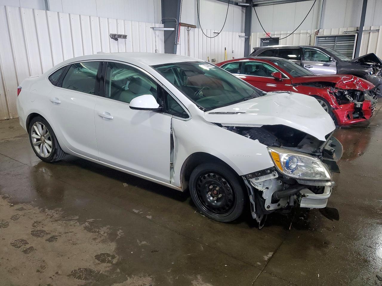 2016 Buick Verano Convenience White vin: 1G4PR5SK6G4116351