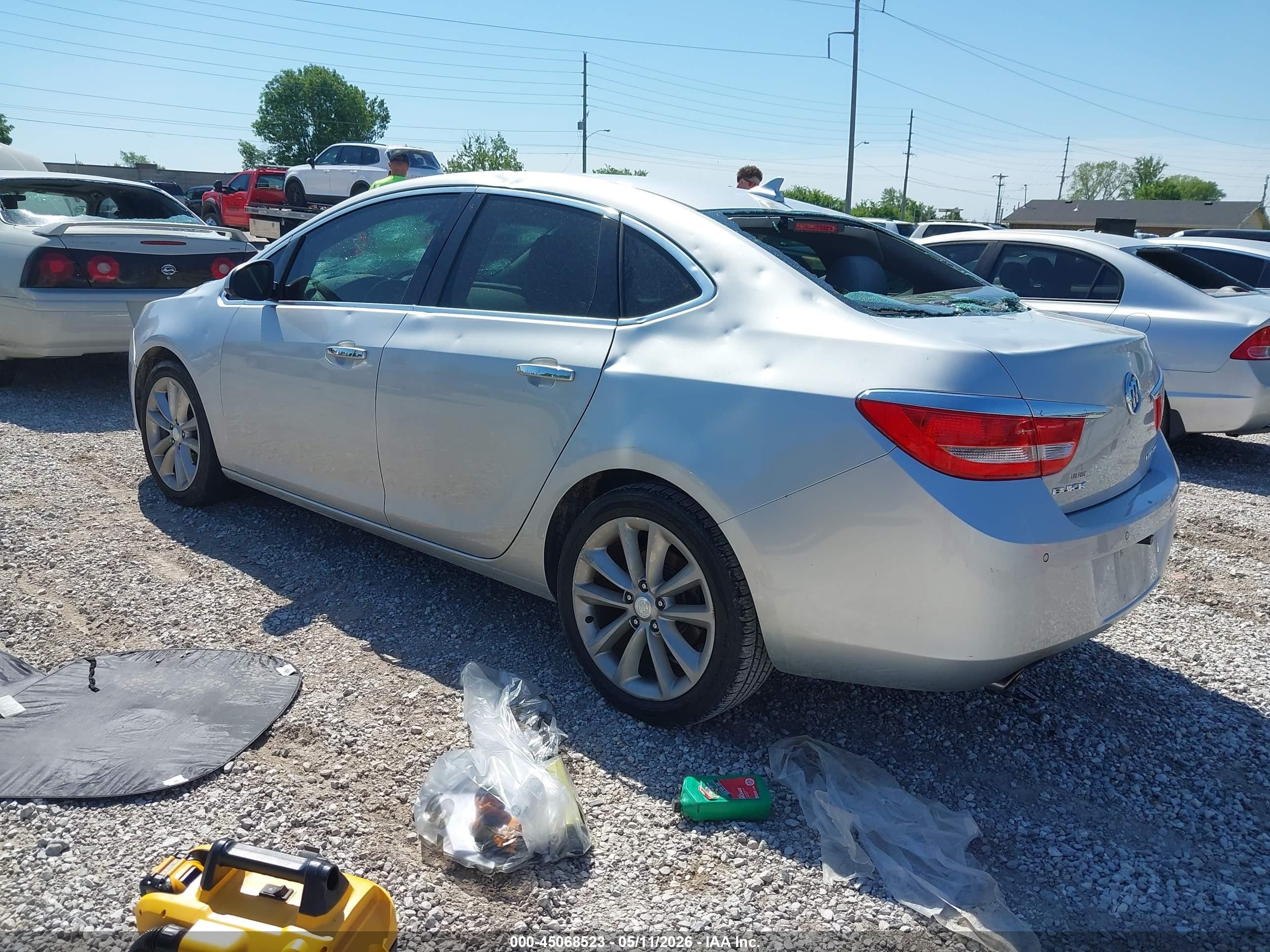 2012 Buick Verano Convenience Group Silver vin: 1G4PR5SK7C4160336