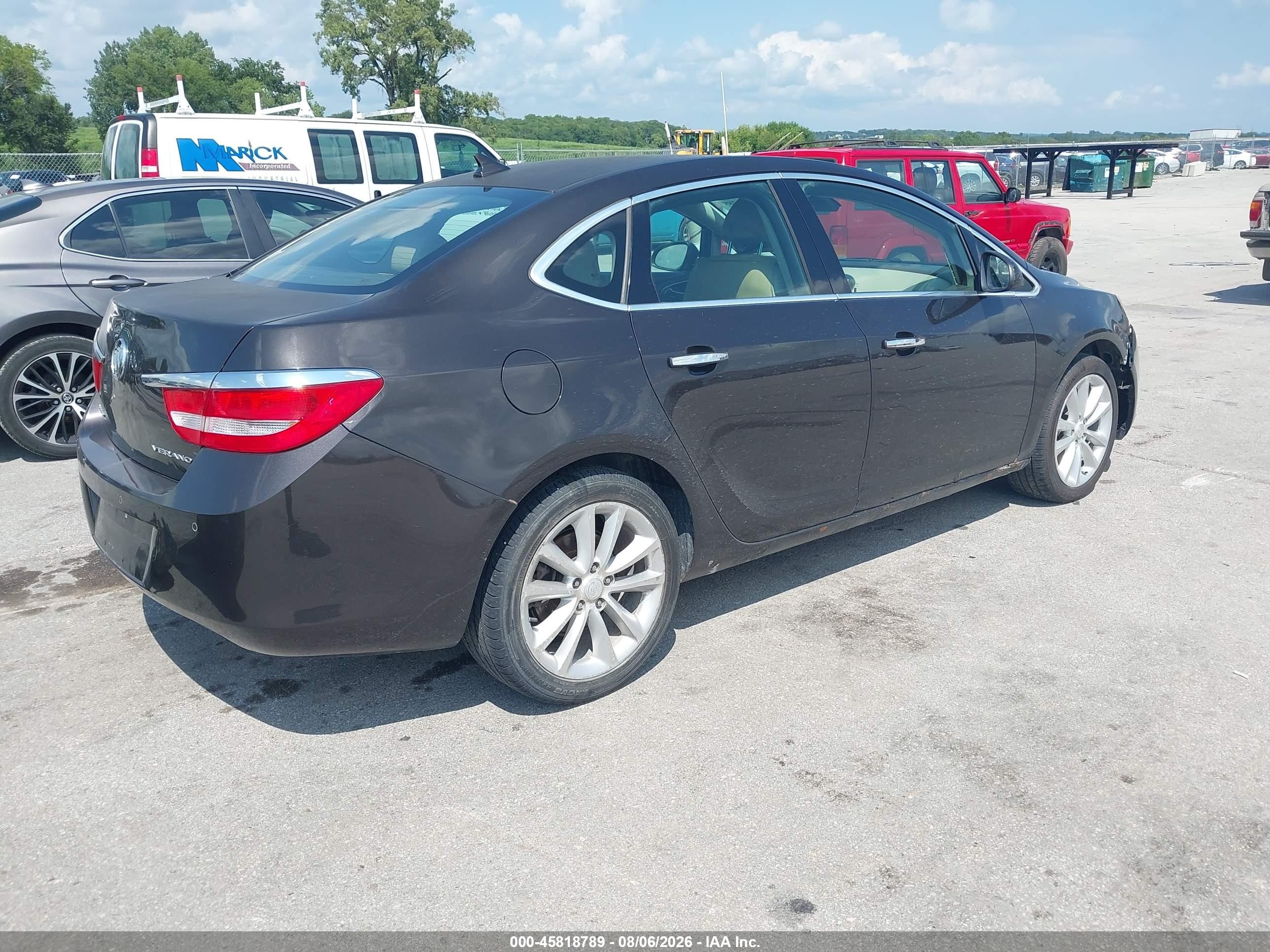 2013 Buick Verano Convenience Group Black vin: 1G4PR5SK7D4198490