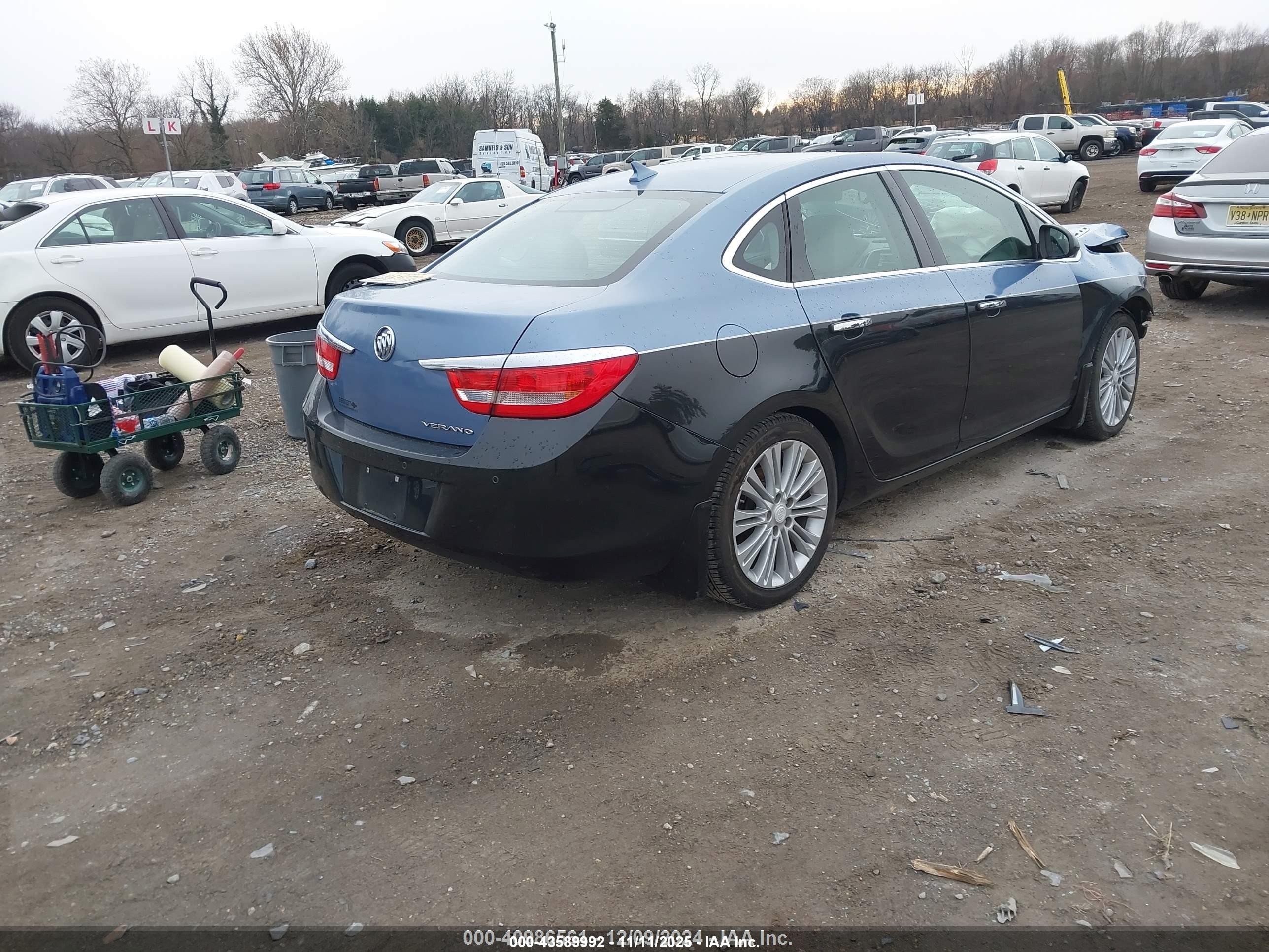 2013 Buick Verano Convenience Group Черный vin: 1G4PR5SK7D4223436