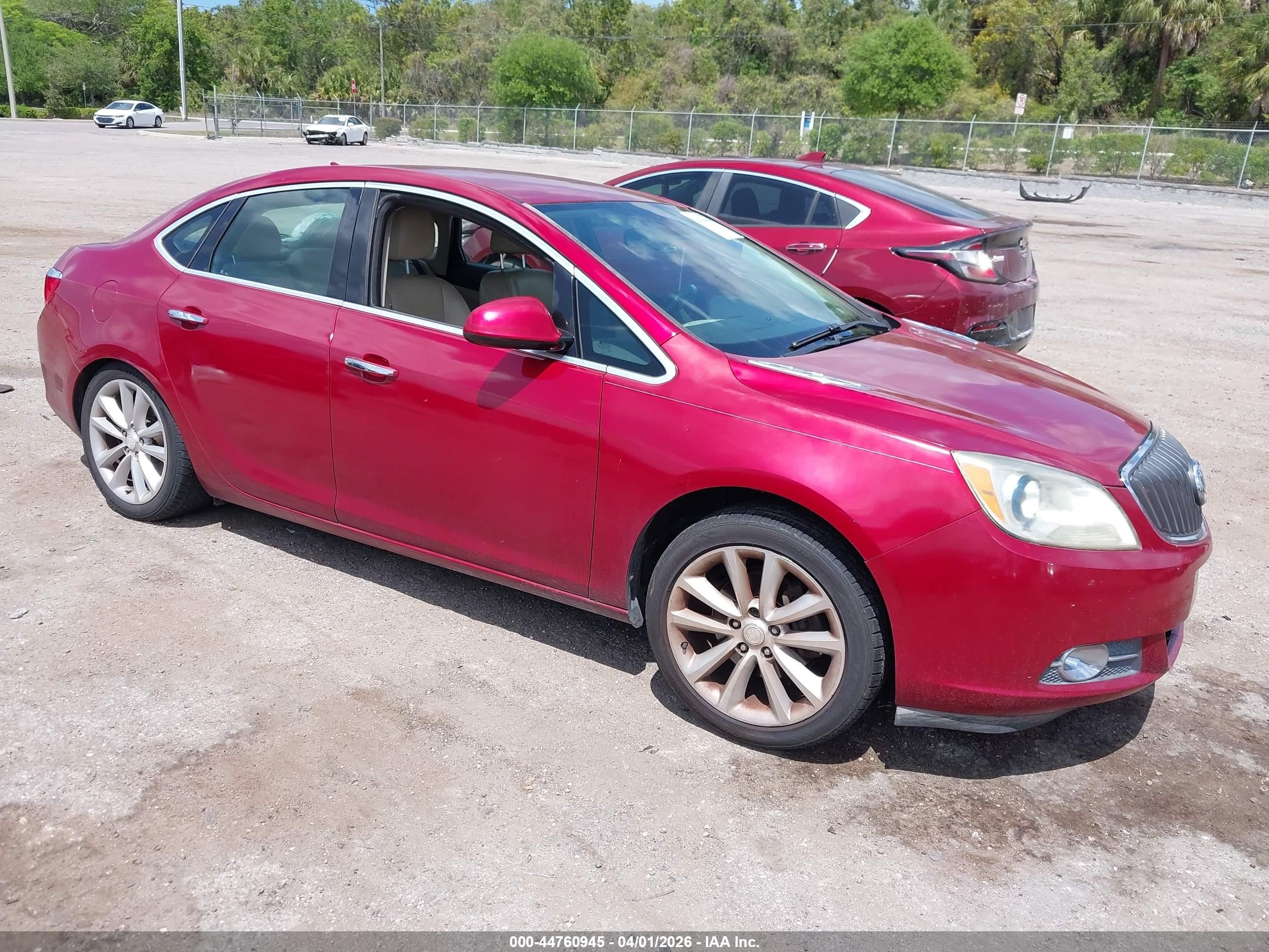 2013 Buick Verano Convenience Group Red vin: 1G4PR5SK7D4227695