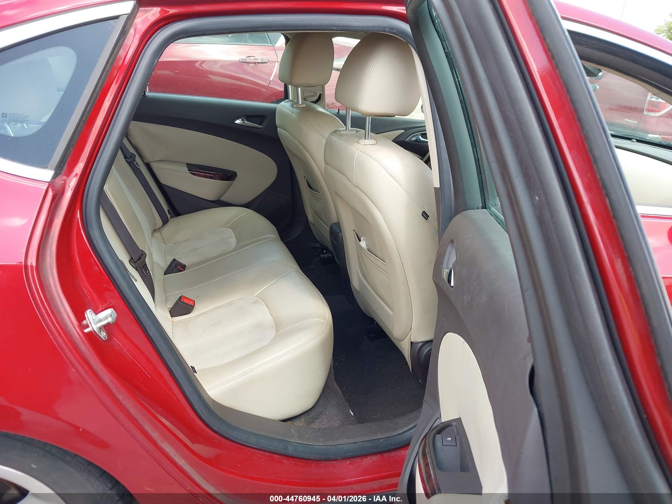 2013 Buick Verano Convenience Group Red vin: 1G4PR5SK7D4227695