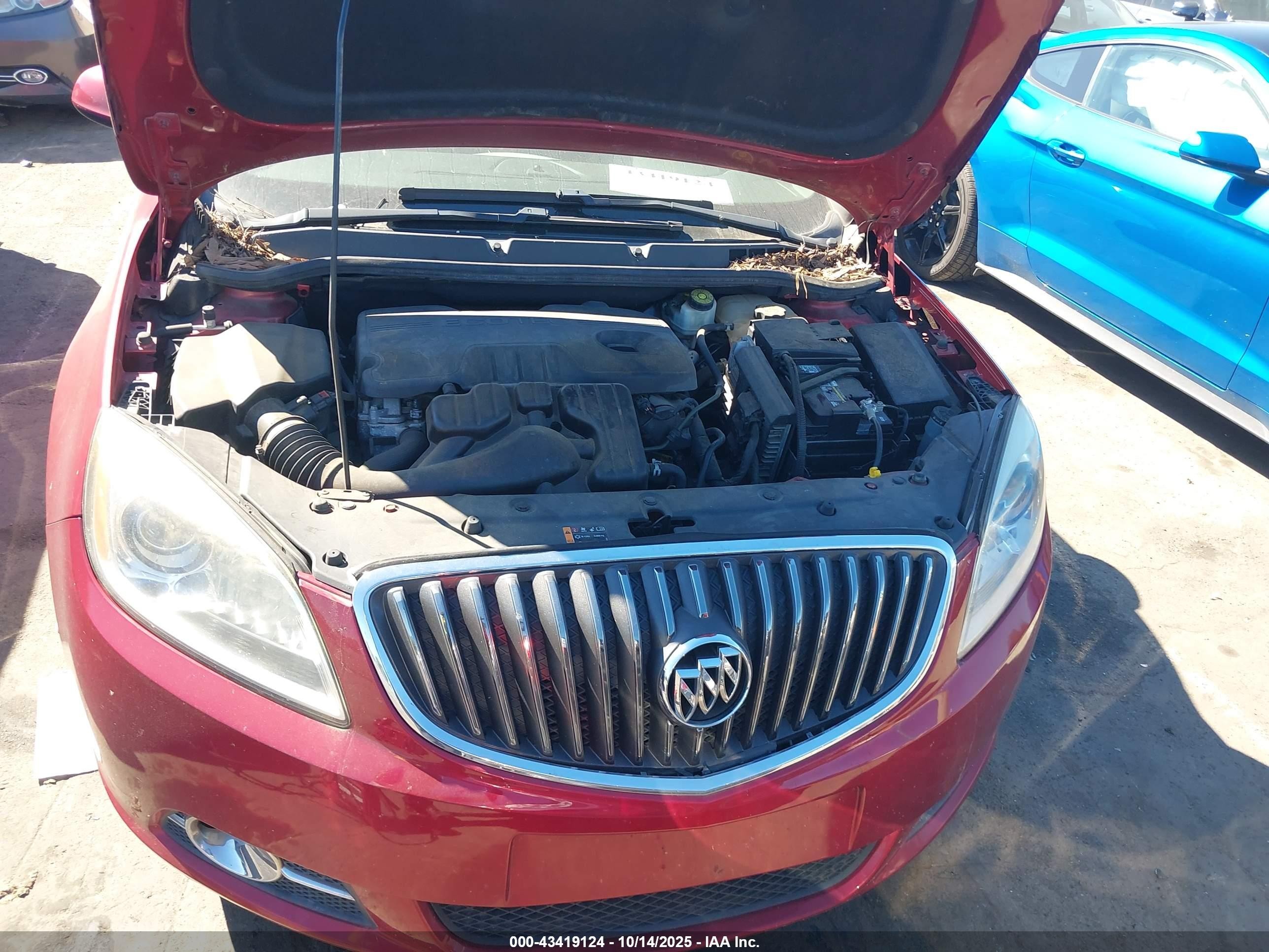 2014 Buick Verano Convenience Group Red vin: 1G4PR5SK7E4110877