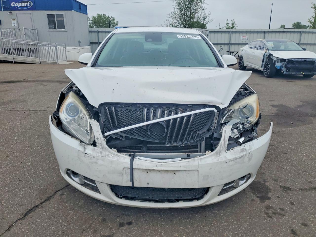 2014 Buick Verano White vin: 1G4PR5SK7E4122740