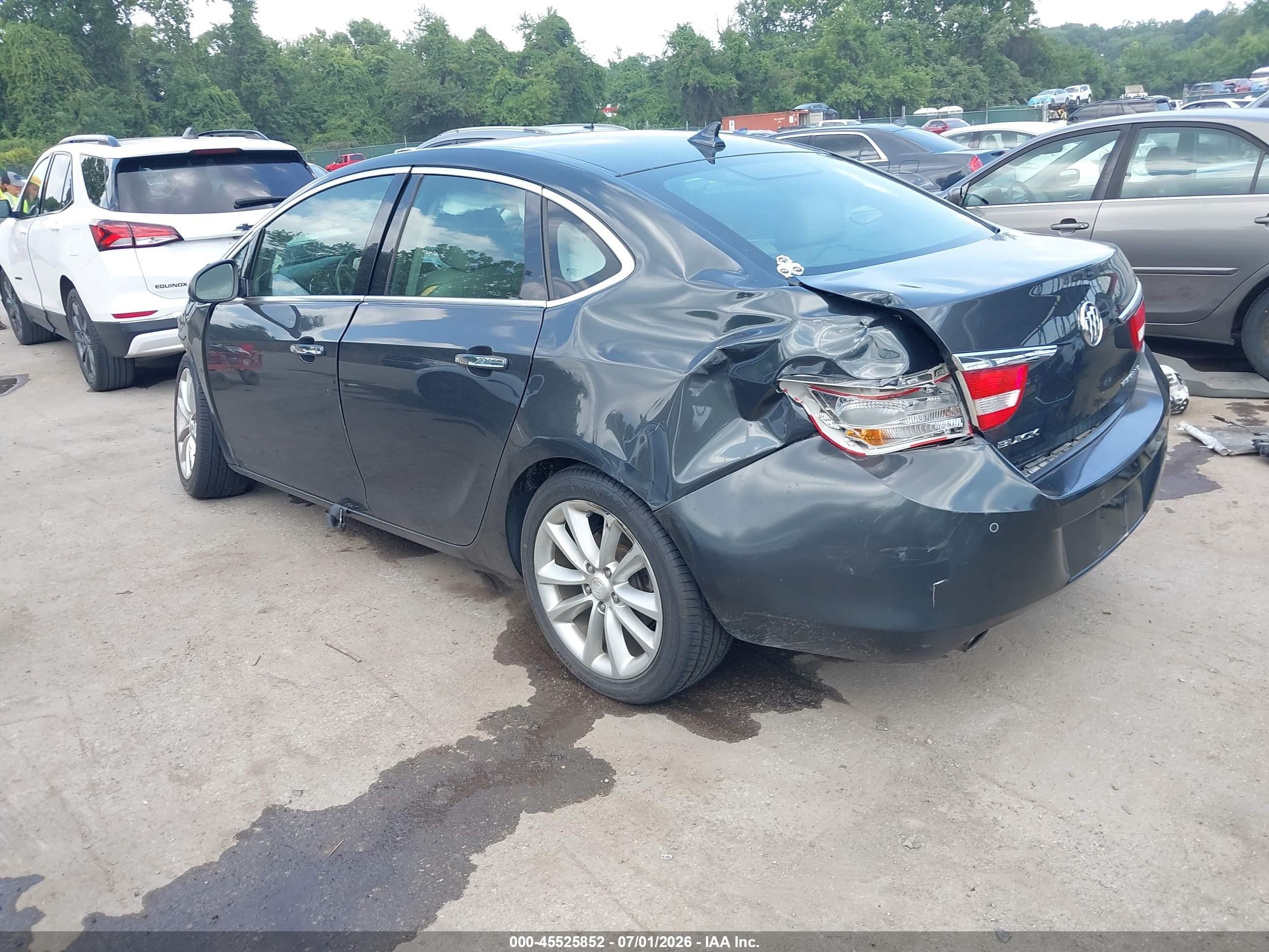 2014 Buick Verano Convenience Group Gray vin: 1G4PR5SK7E4202409