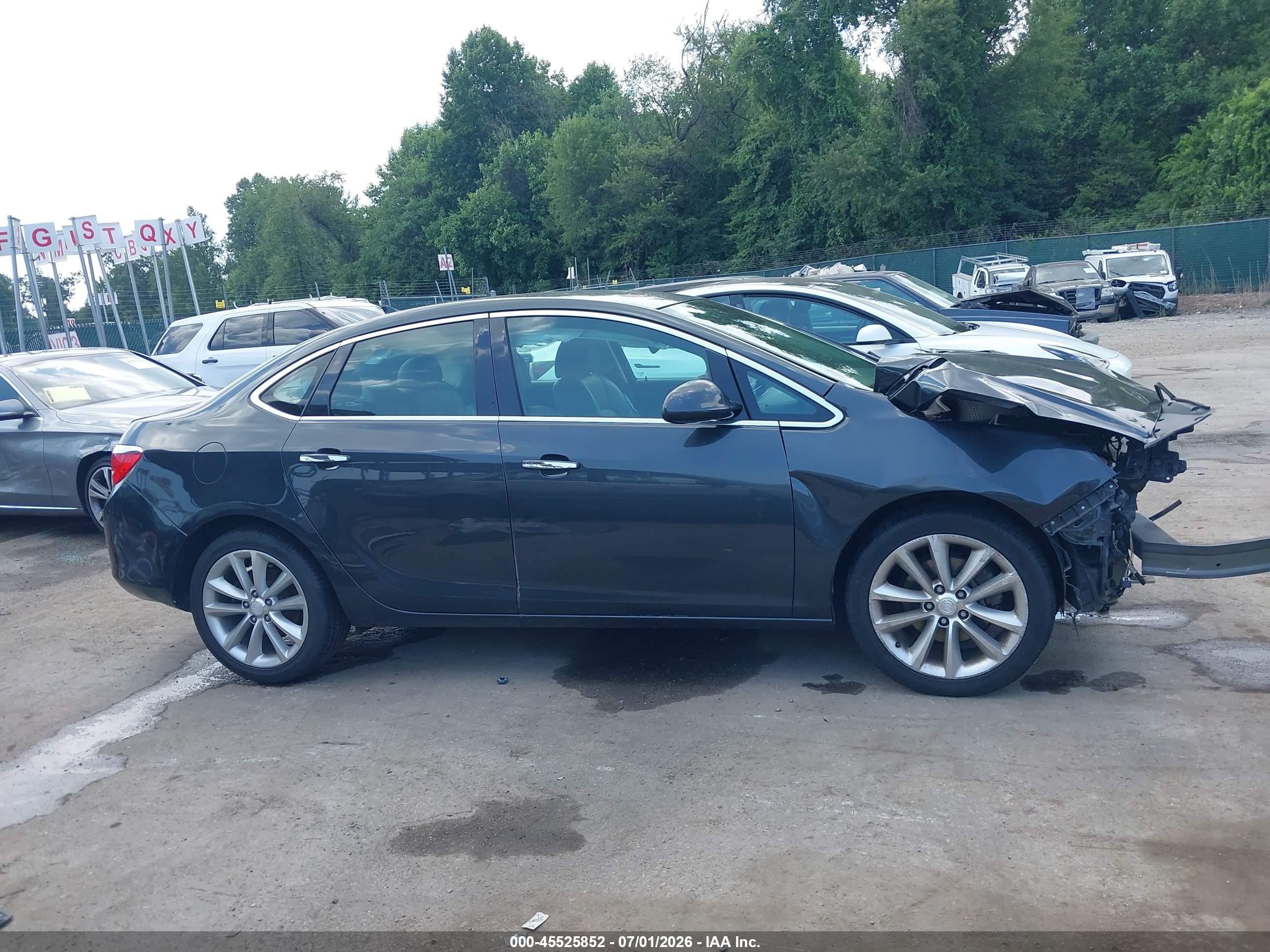2014 Buick Verano Convenience Group Gray vin: 1G4PR5SK7E4202409