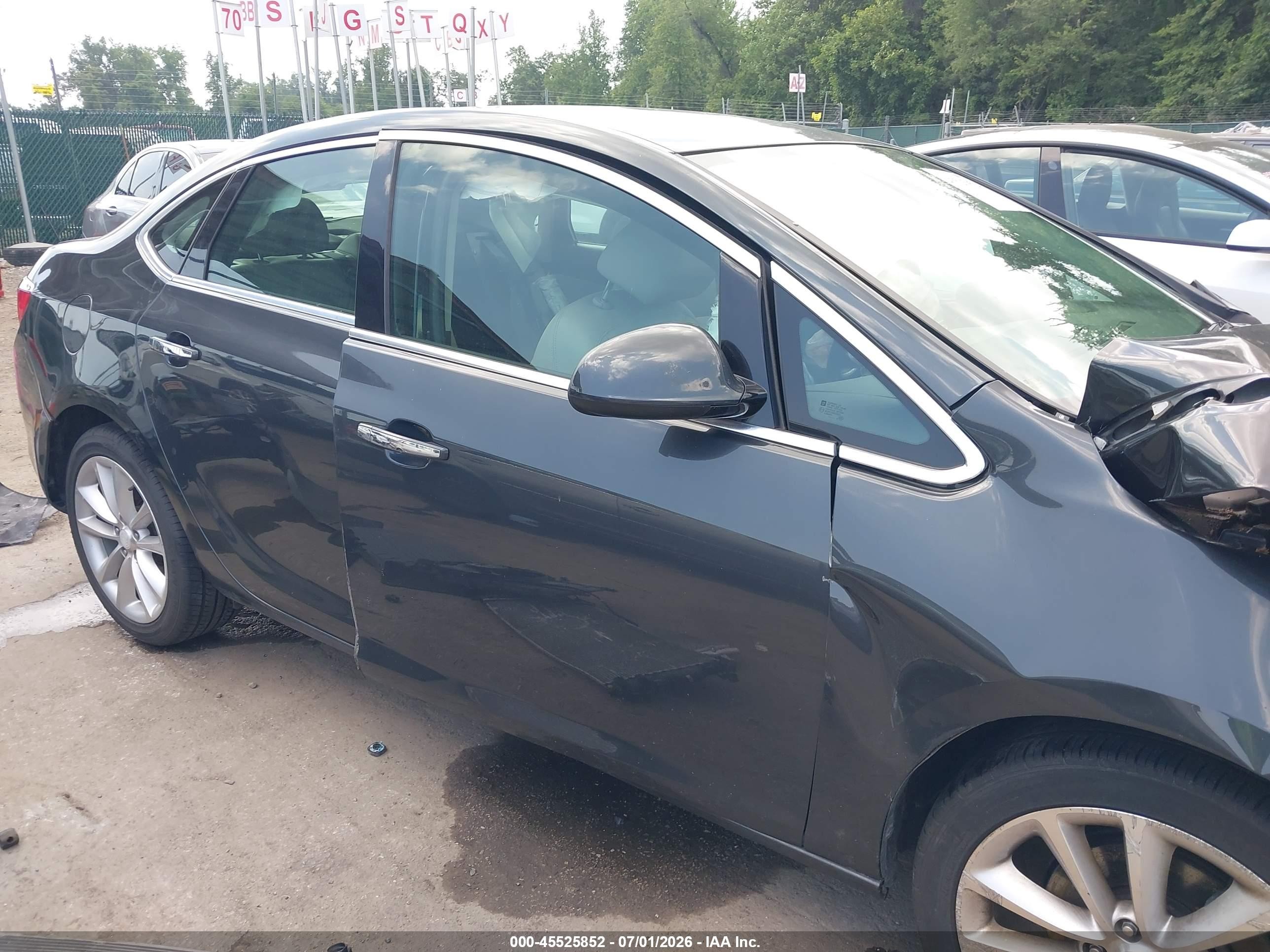 2014 Buick Verano Convenience Group Gray vin: 1G4PR5SK7E4202409