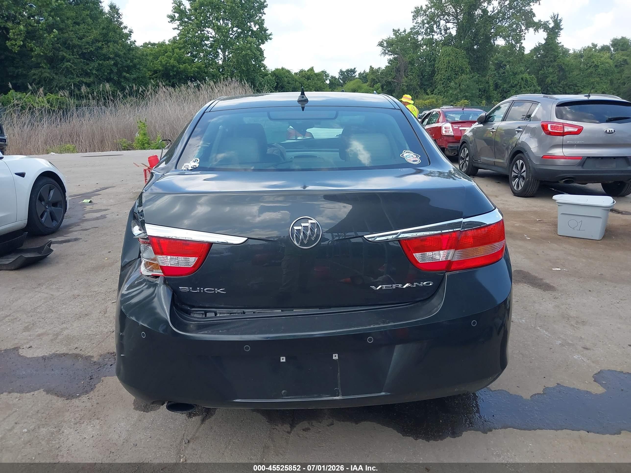 2014 Buick Verano Convenience Group Gray vin: 1G4PR5SK7E4202409