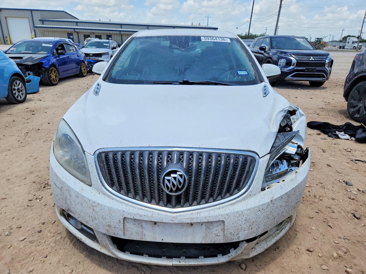 2015 Buick Verano Convenience White vin: 1G4PR5SK7F4107978