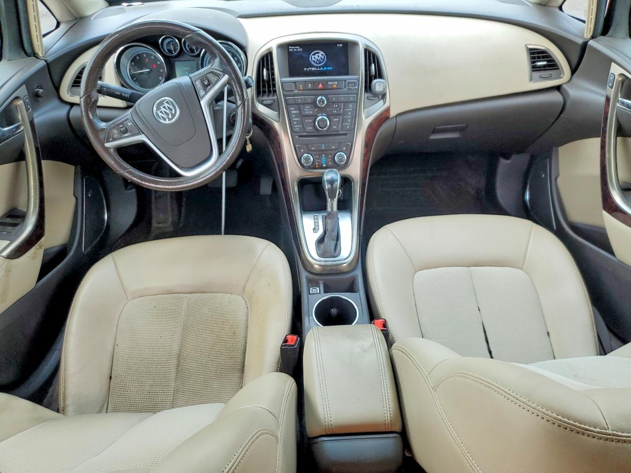2015 Buick Verano Convenience Коричневый vin: 1G4PR5SK7F4129494