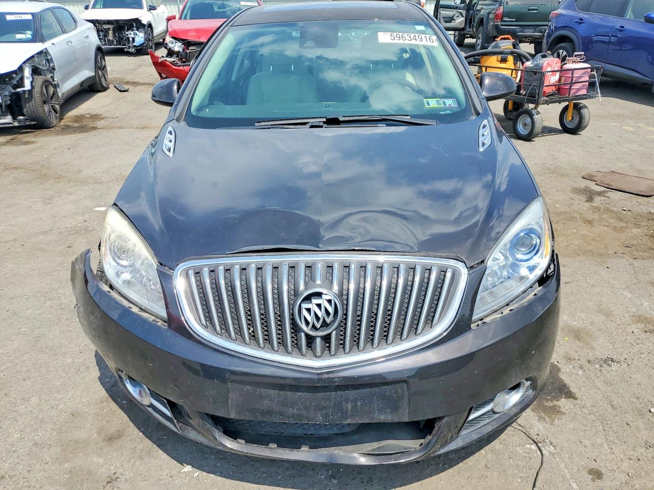 2015 Buick Verano Convenience Коричневый vin: 1G4PR5SK7F4129494