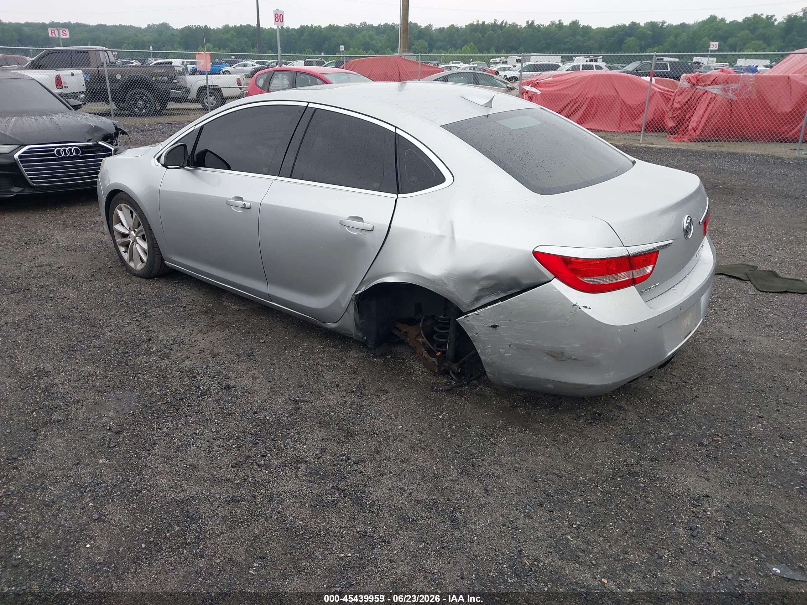 2015 Buick Verano Convenience Group Silver vin: 1G4PR5SK7F4162611