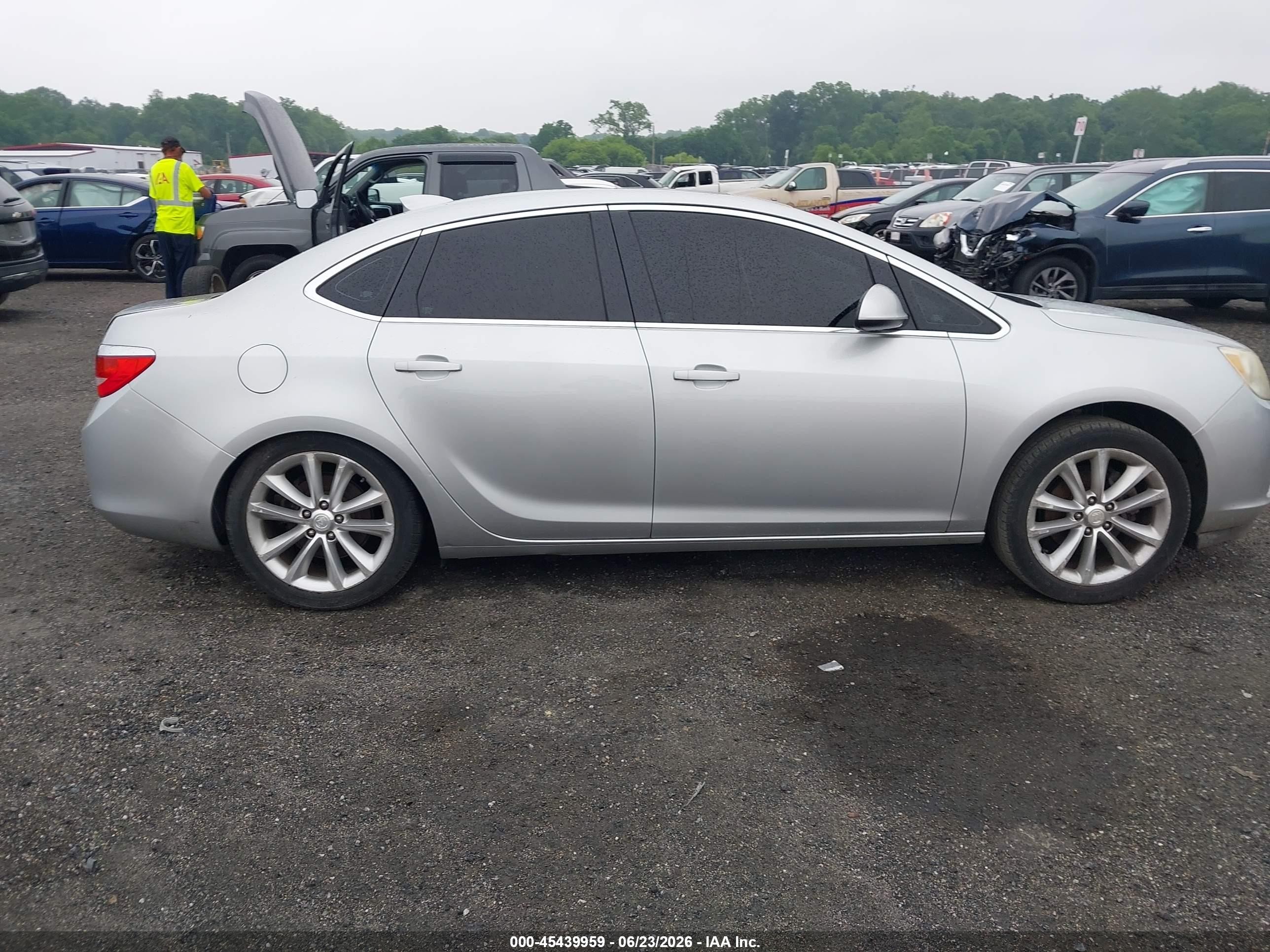 2015 Buick Verano Convenience Group Silver vin: 1G4PR5SK7F4162611