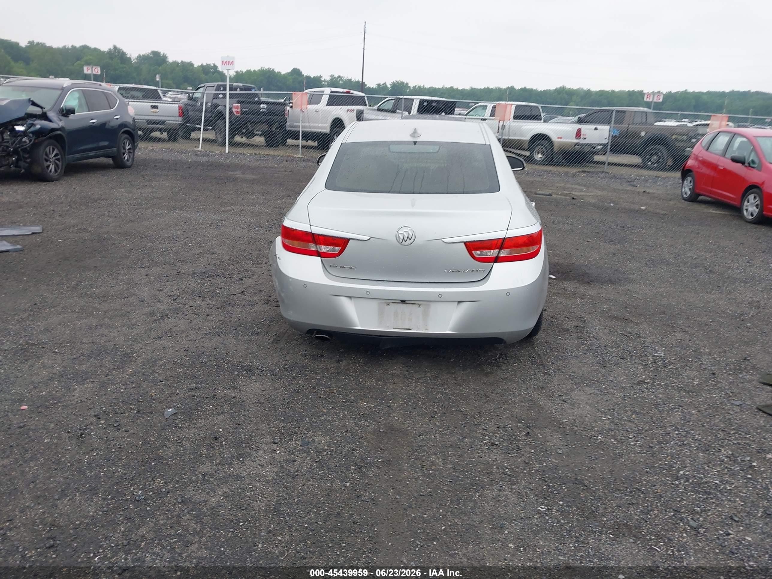 2015 Buick Verano Convenience Group Silver vin: 1G4PR5SK7F4162611