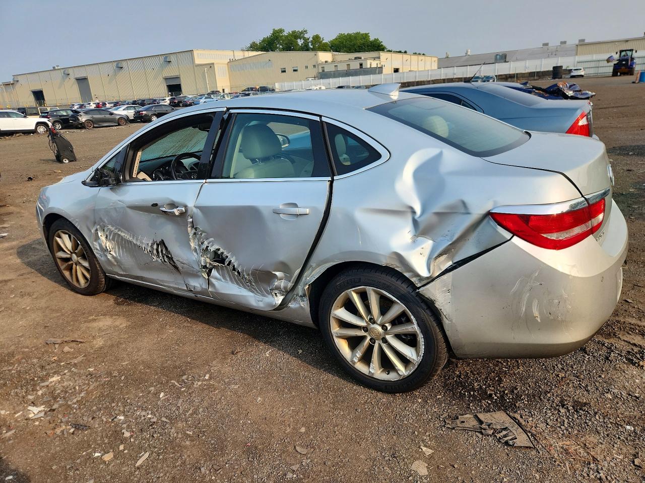 2015 Buick Verano Convenience Silver vin: 1G4PR5SK7F4176637