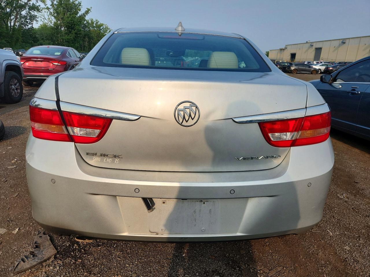 2015 Buick Verano Convenience Silver vin: 1G4PR5SK7F4176637