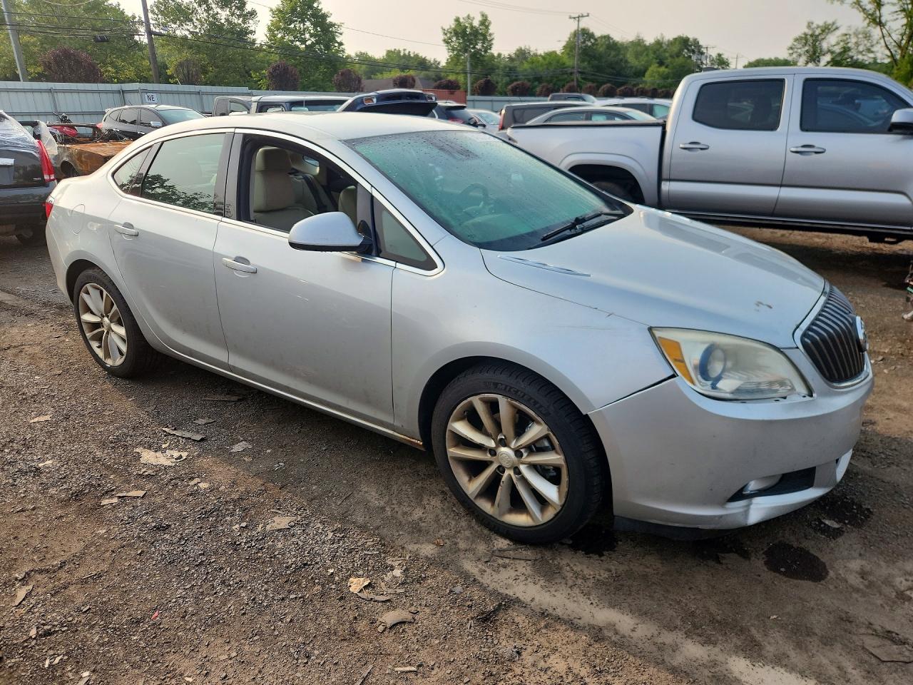 2015 Buick Verano Convenience Silver vin: 1G4PR5SK7F4176637