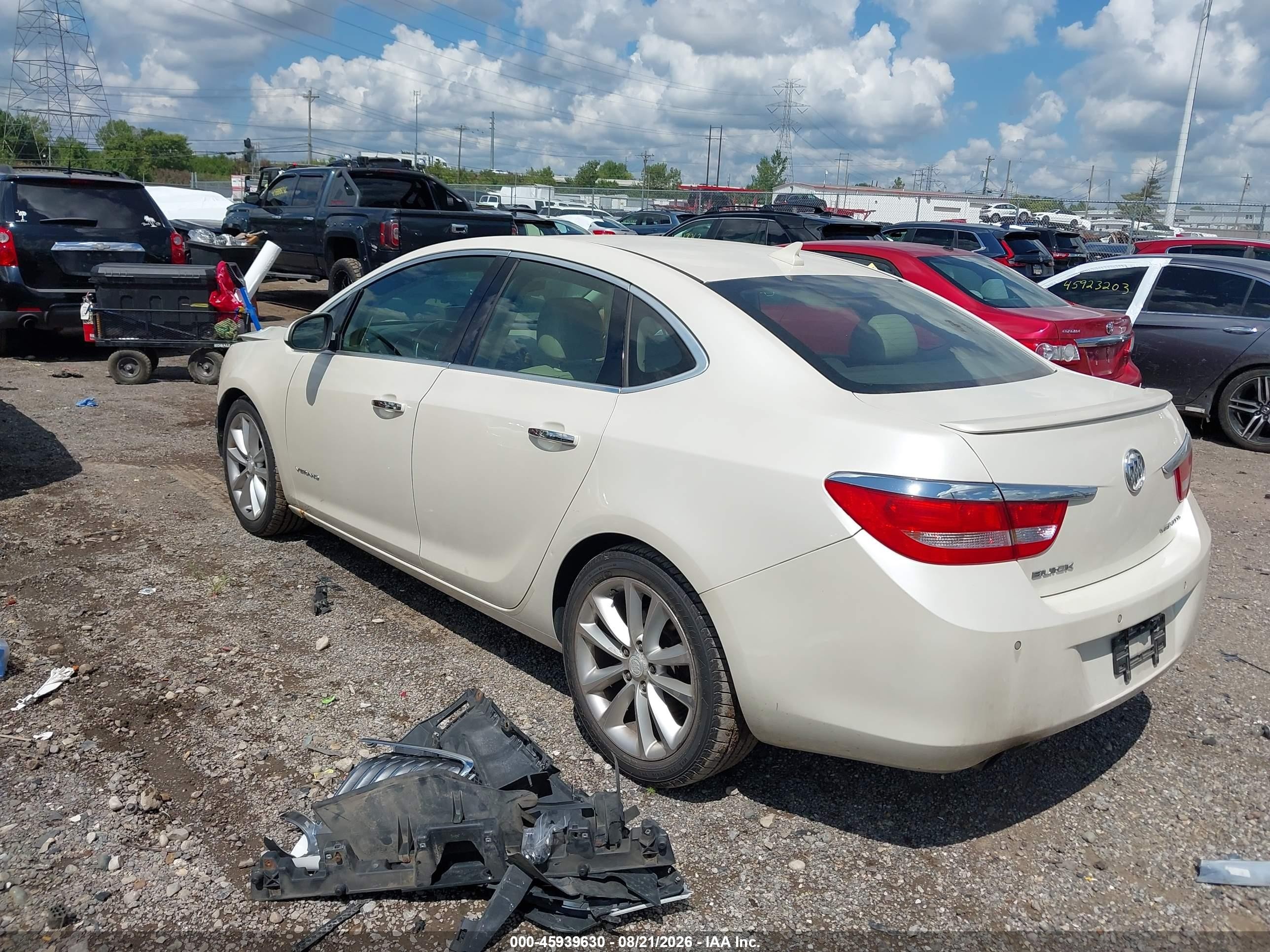 2012 Buick Verano Convenience Group White vin: 1G4PR5SK8C4137938