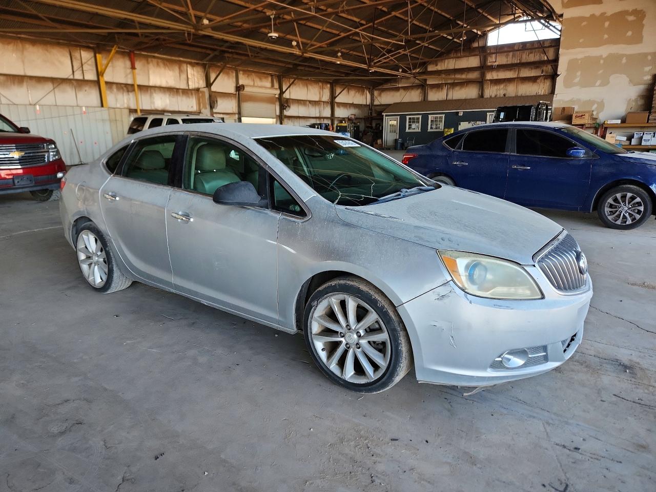 2013 Buick Verano Convenience Silver vin: 1G4PR5SK8D4130893