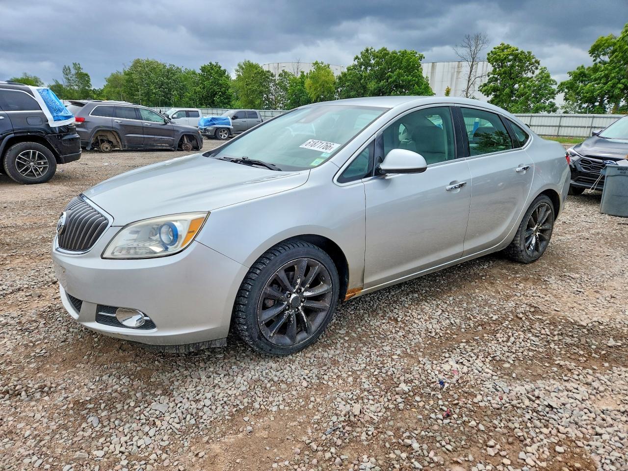 2014 Buick Verano Convenience Silver vin: 1G4PR5SK8E4103517
