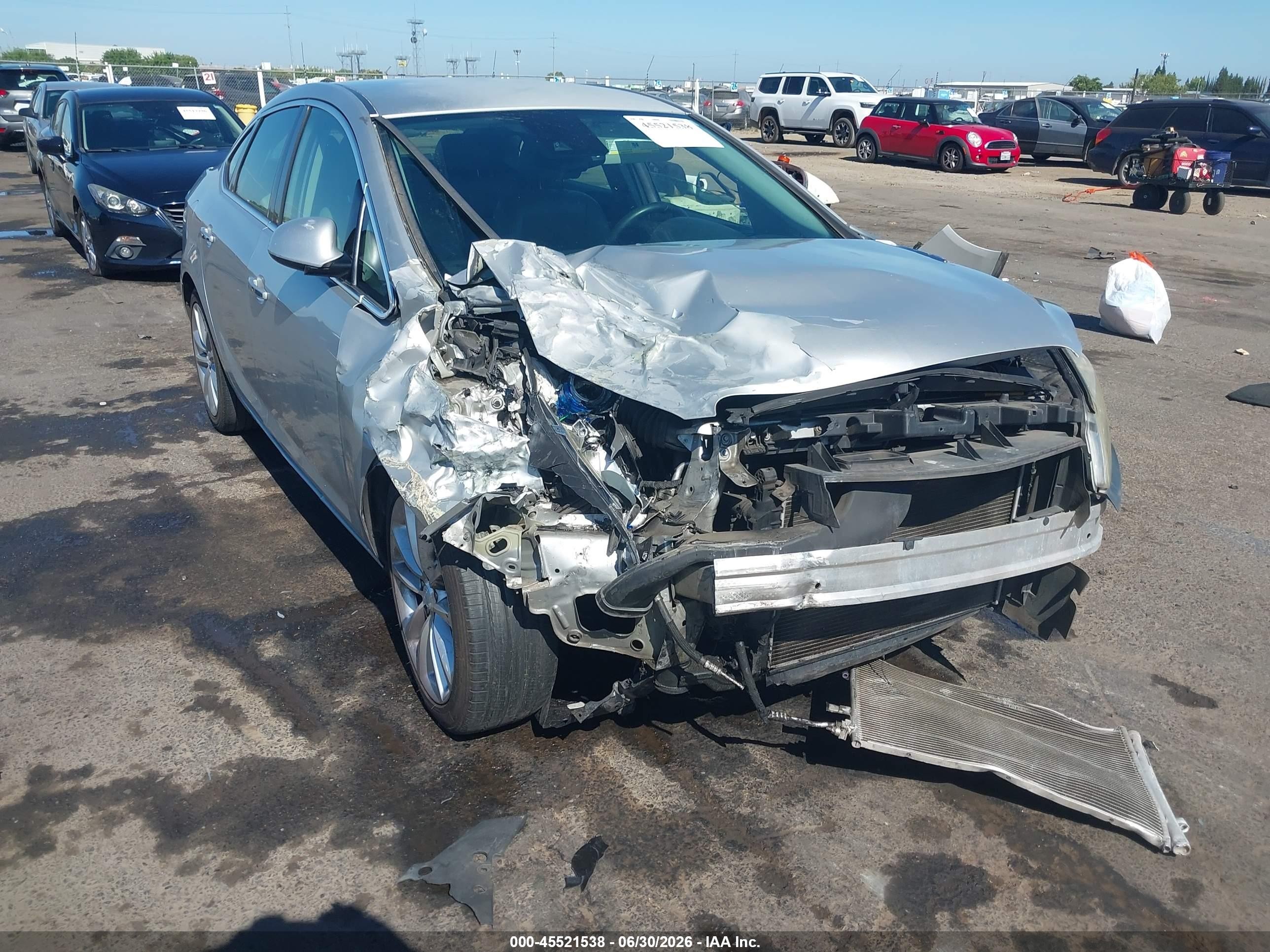 2014 Buick Verano Convenience Group Silver vin: 1G4PR5SK8E4141751