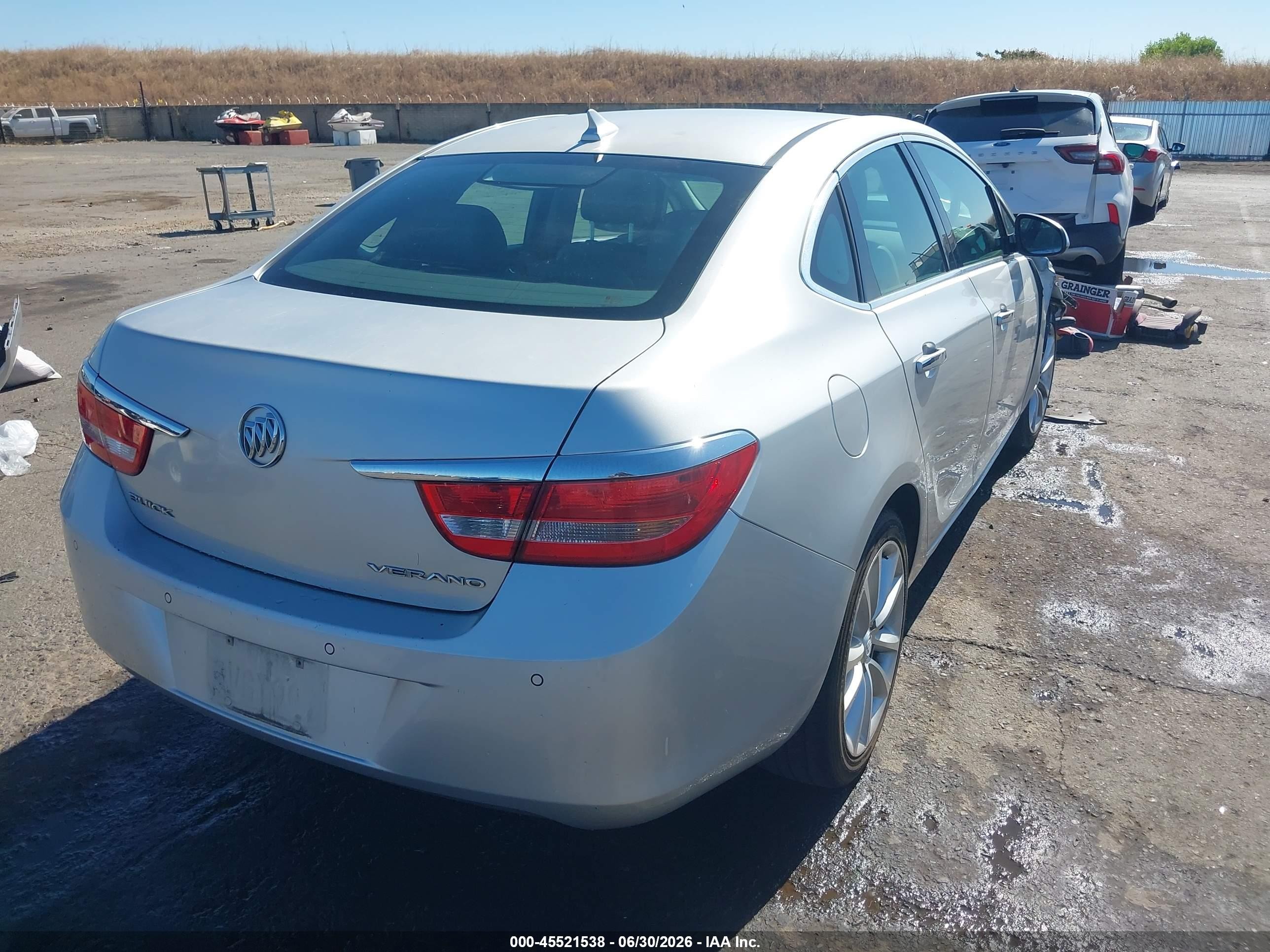 2014 Buick Verano Convenience Group Silver vin: 1G4PR5SK8E4141751