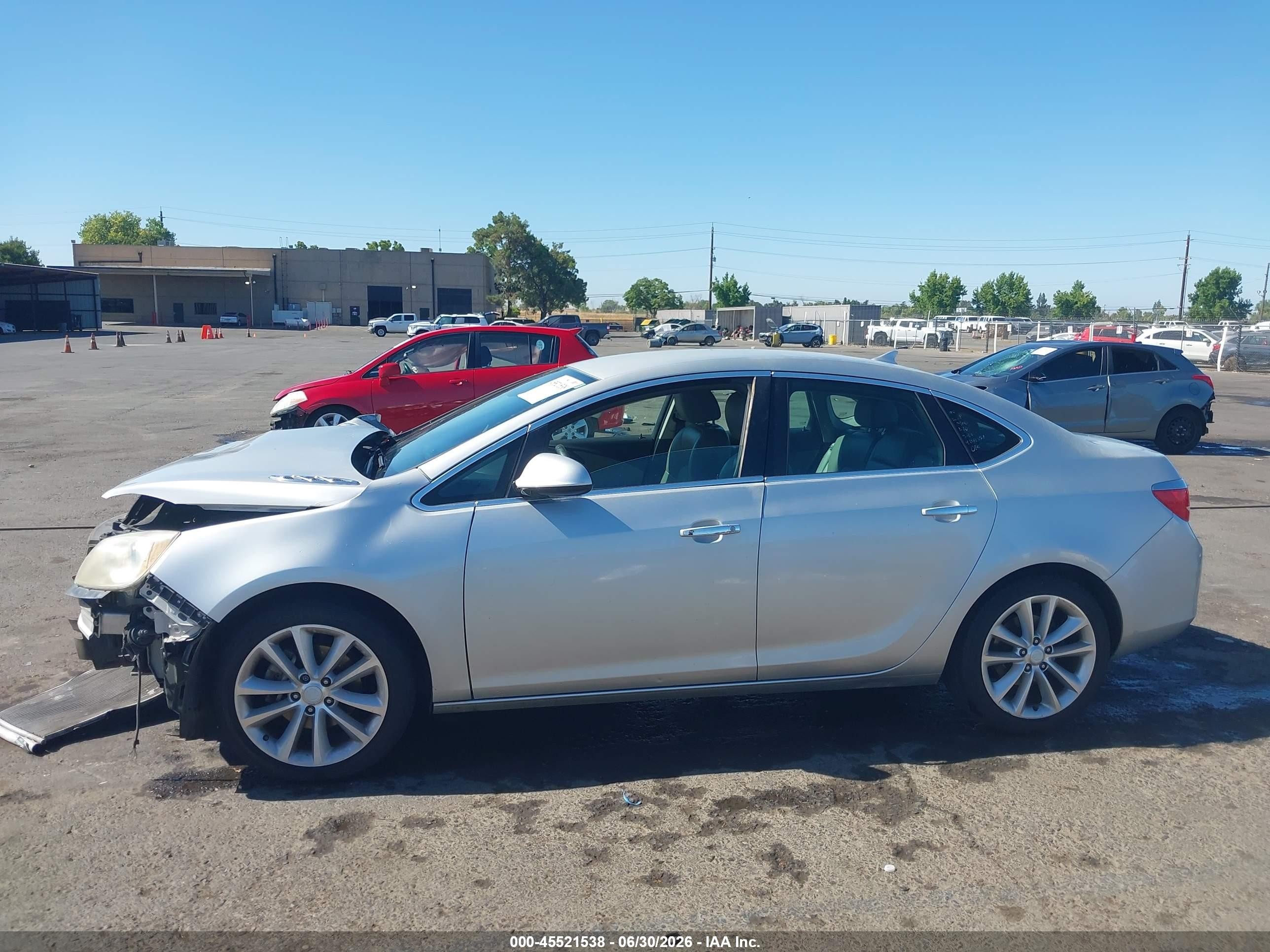 2014 Buick Verano Convenience Group Silver vin: 1G4PR5SK8E4141751